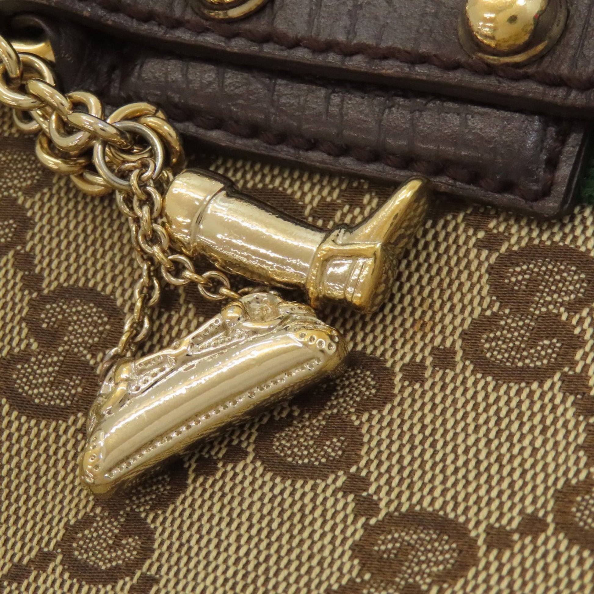 Gucci Brown Canvas Tote Bag