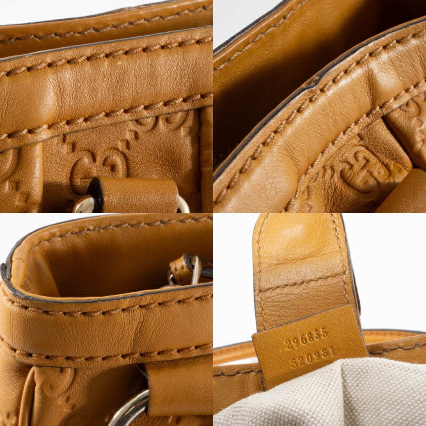 Gucci Brown Leather Handbag