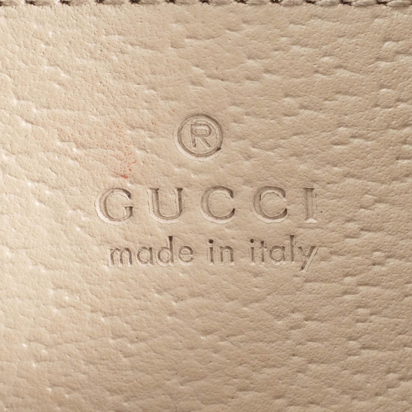 Gucci Beige Gg Supreme Leather Shoulder Bag