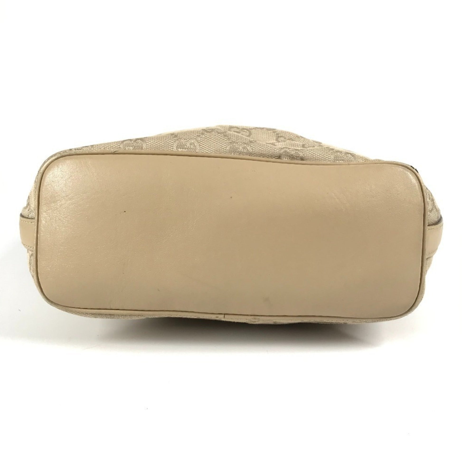Gucci Beige Gg Canvas Shoulder Bag