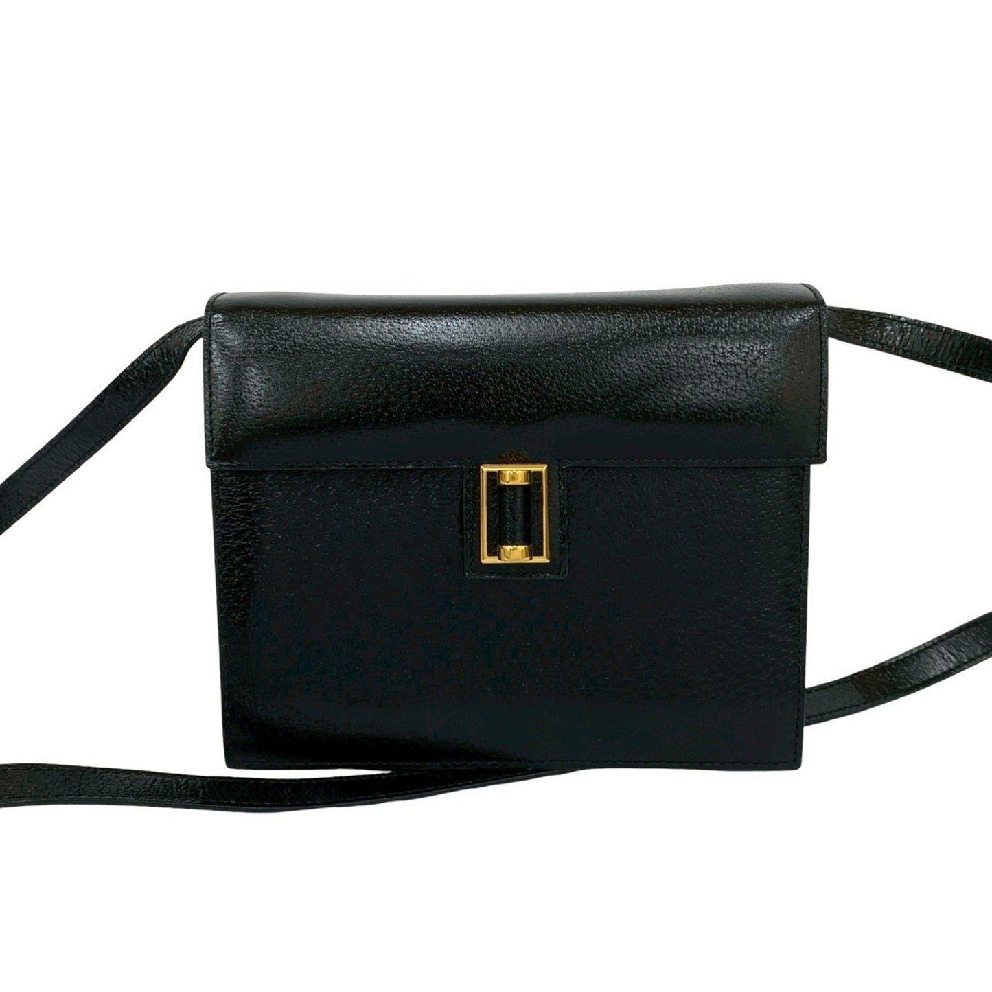 Gucci Black Leather Shoulder Bag