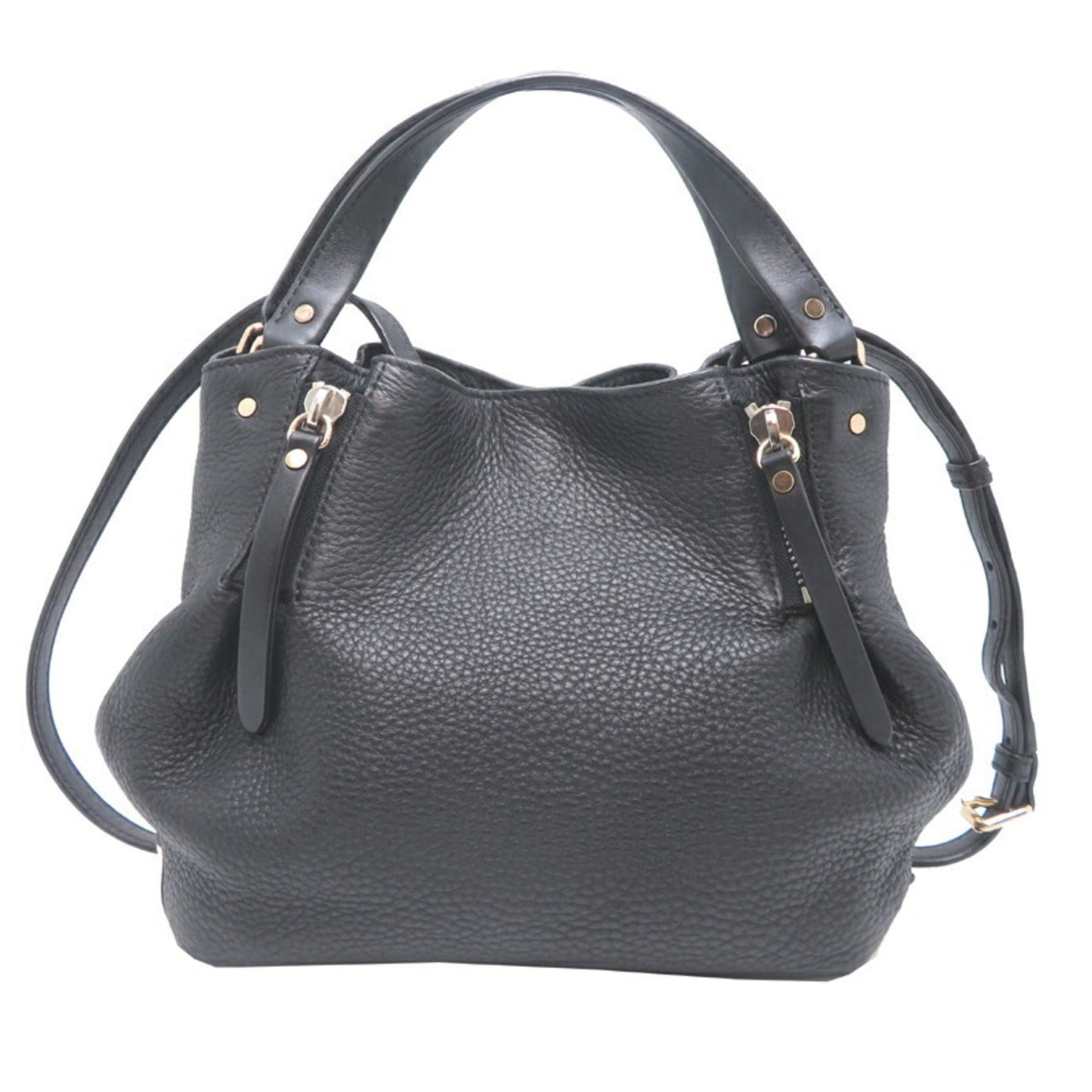 Burberry Shoulder Bag Leather Black Shoulder Bag 41