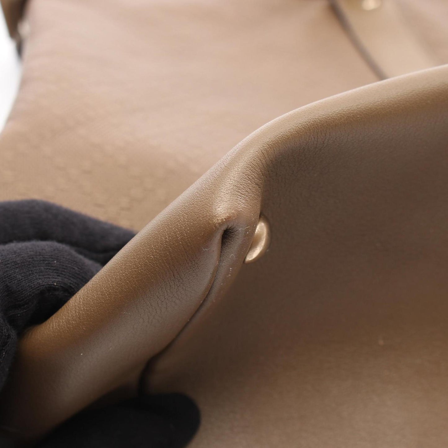 Gucci Brown Leather Tote Bag