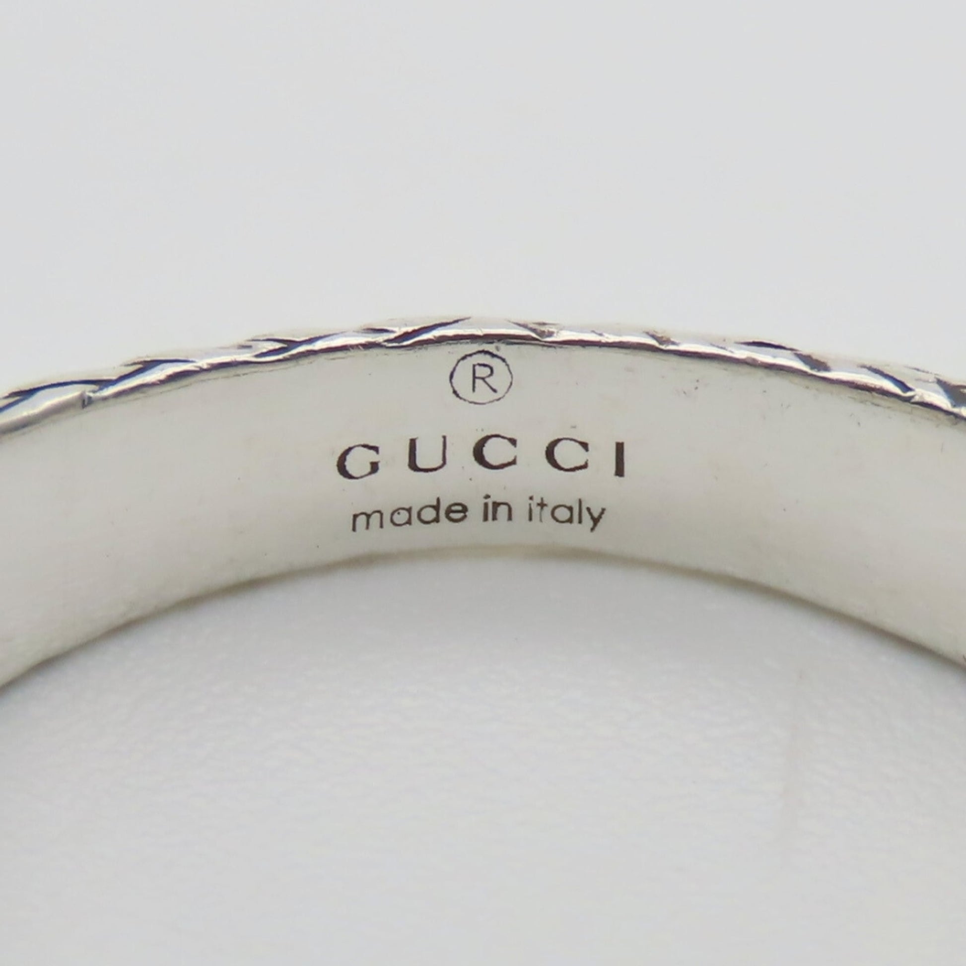 Gucci Silver Silver 925 Band Ring
