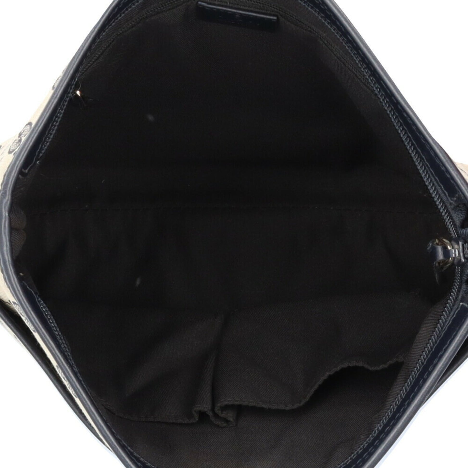 Gucci Gg Canvas Beige Navy Gg Canvas Shoulder Bag