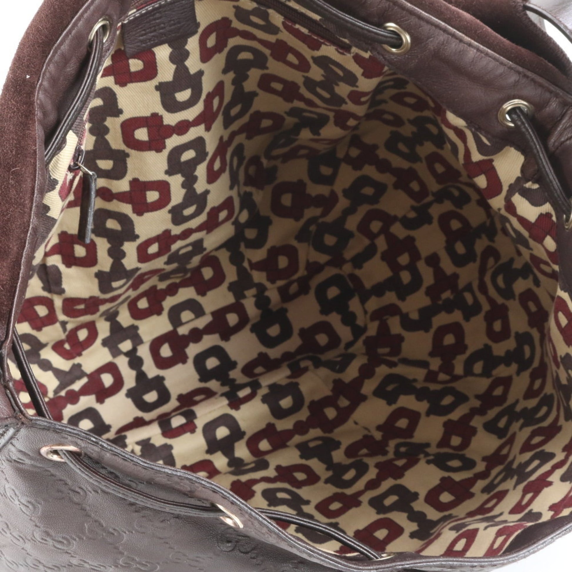 Gucci Brown Leather Shoulder Bag