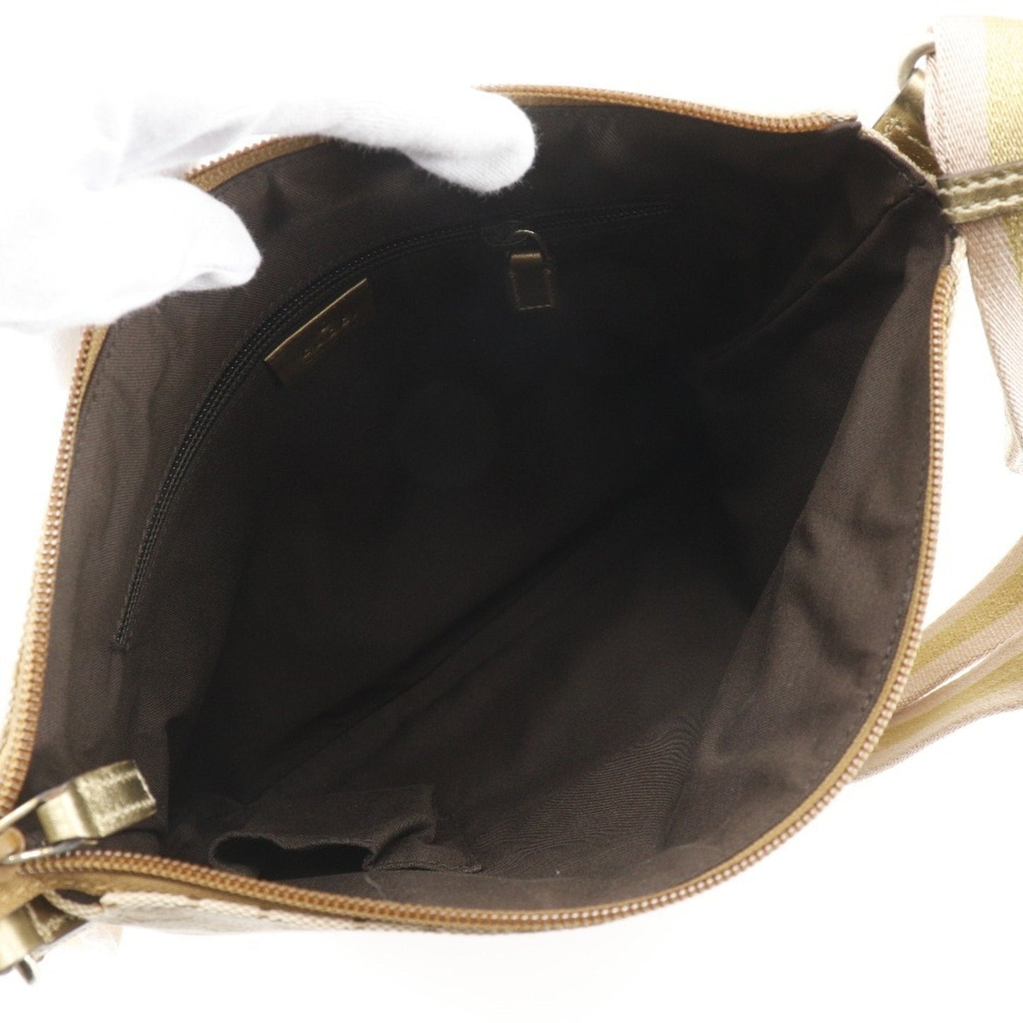 Gucci Gg Canvas Beige Gg Canvas Shoulder Bag