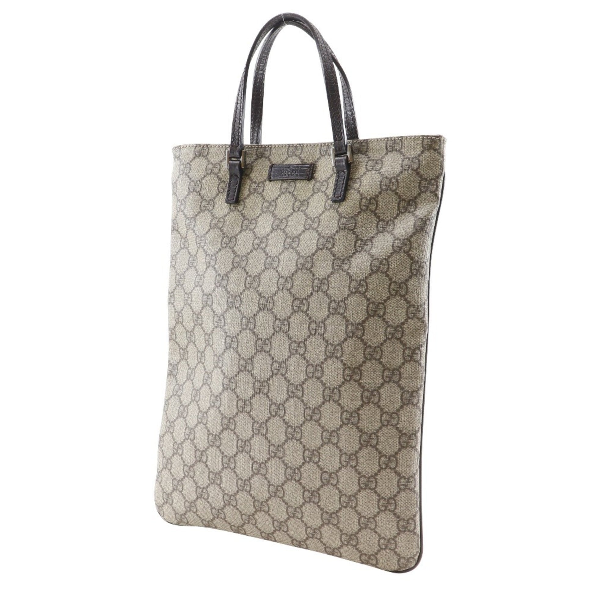Gucci Brown Gg Supreme Handbag Tote Bag