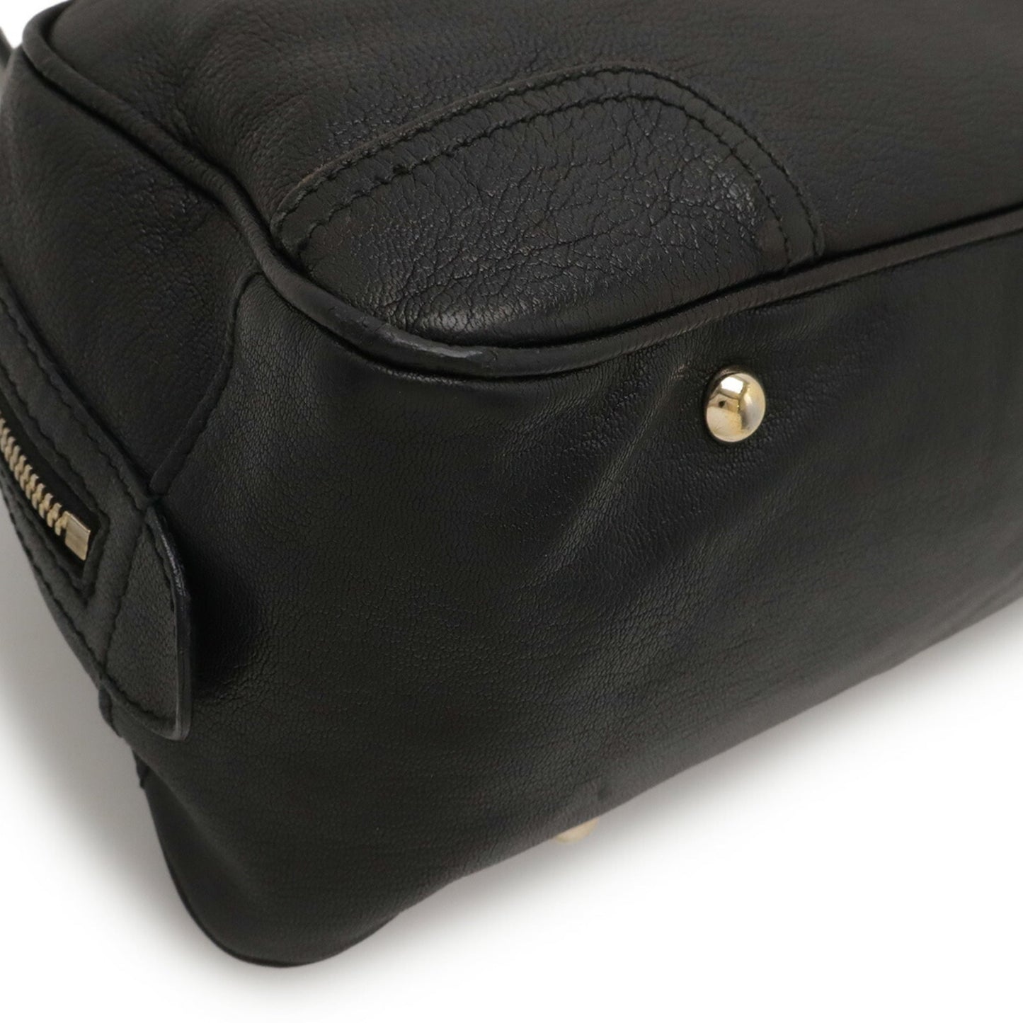 Gucci Black Leather Shoulder Bag