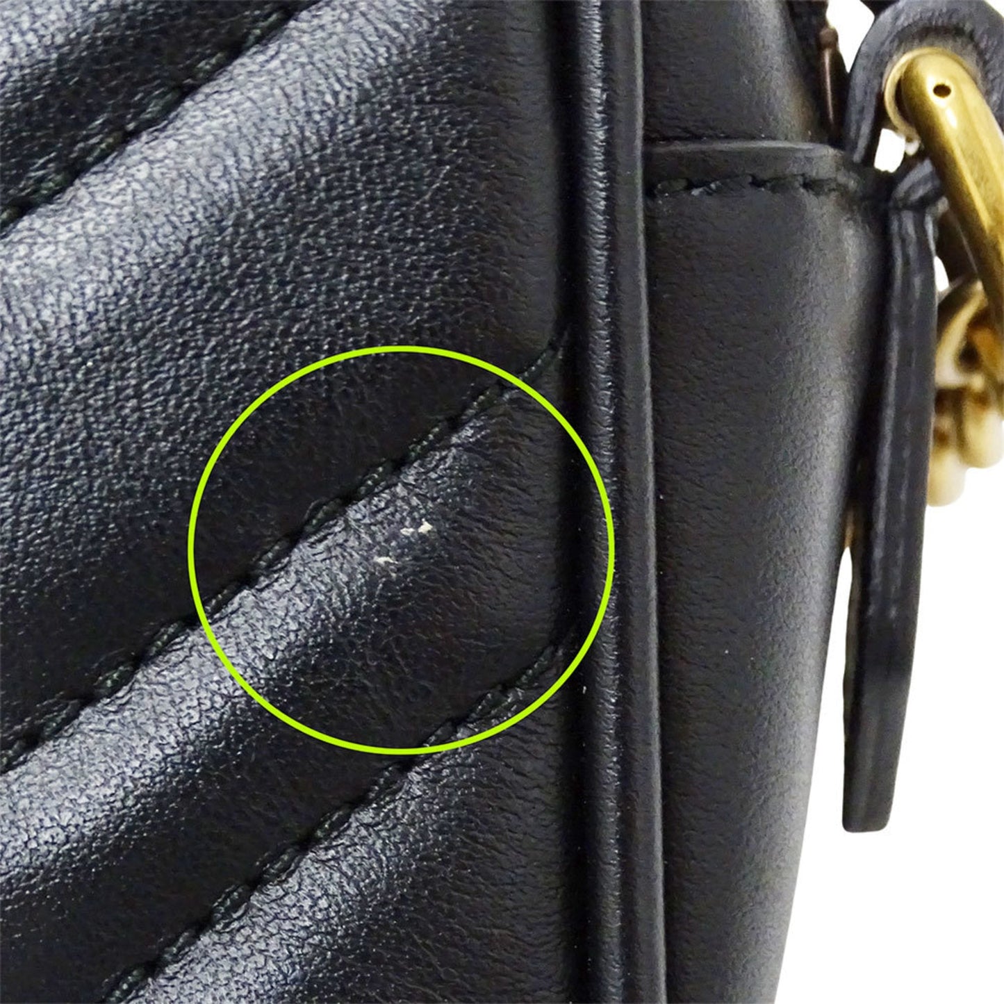 Gucci Black Leather Shoulder Bag
