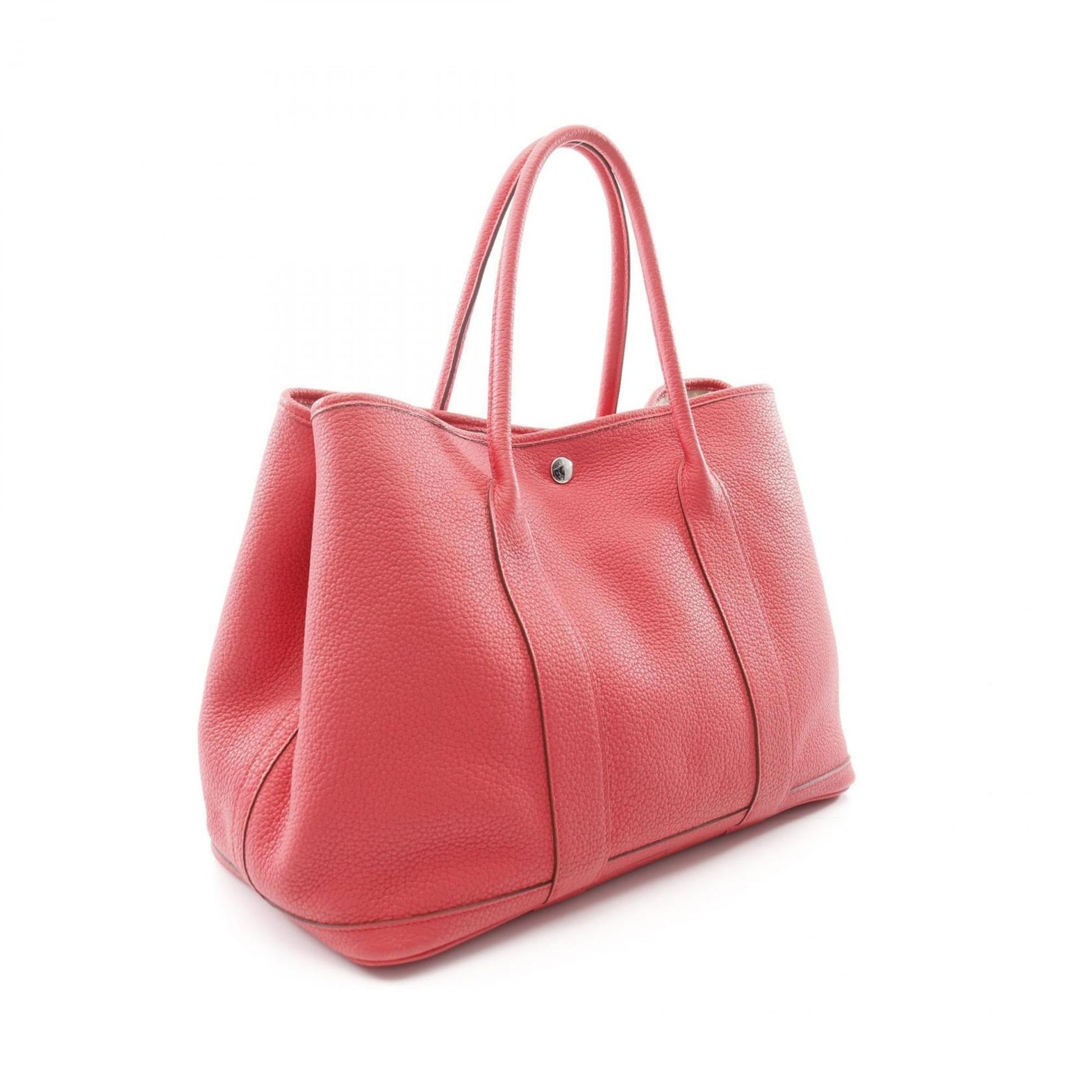 Hermes Negonda Tote Bag Leather Pink Leather Tote Bag