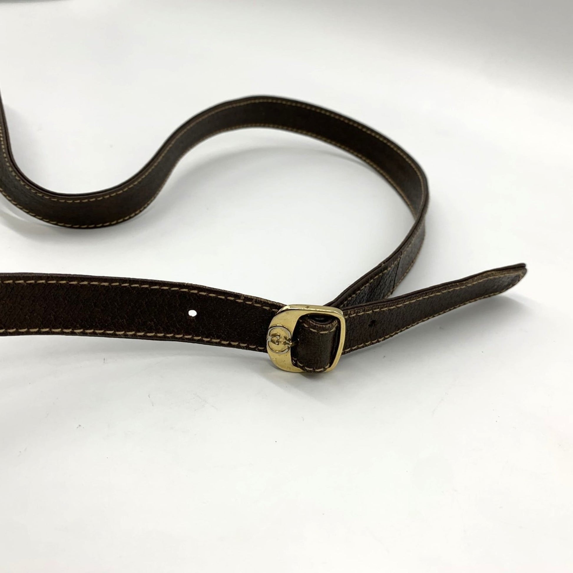 Gucci Brown Gg Supreme Shoulder Bag