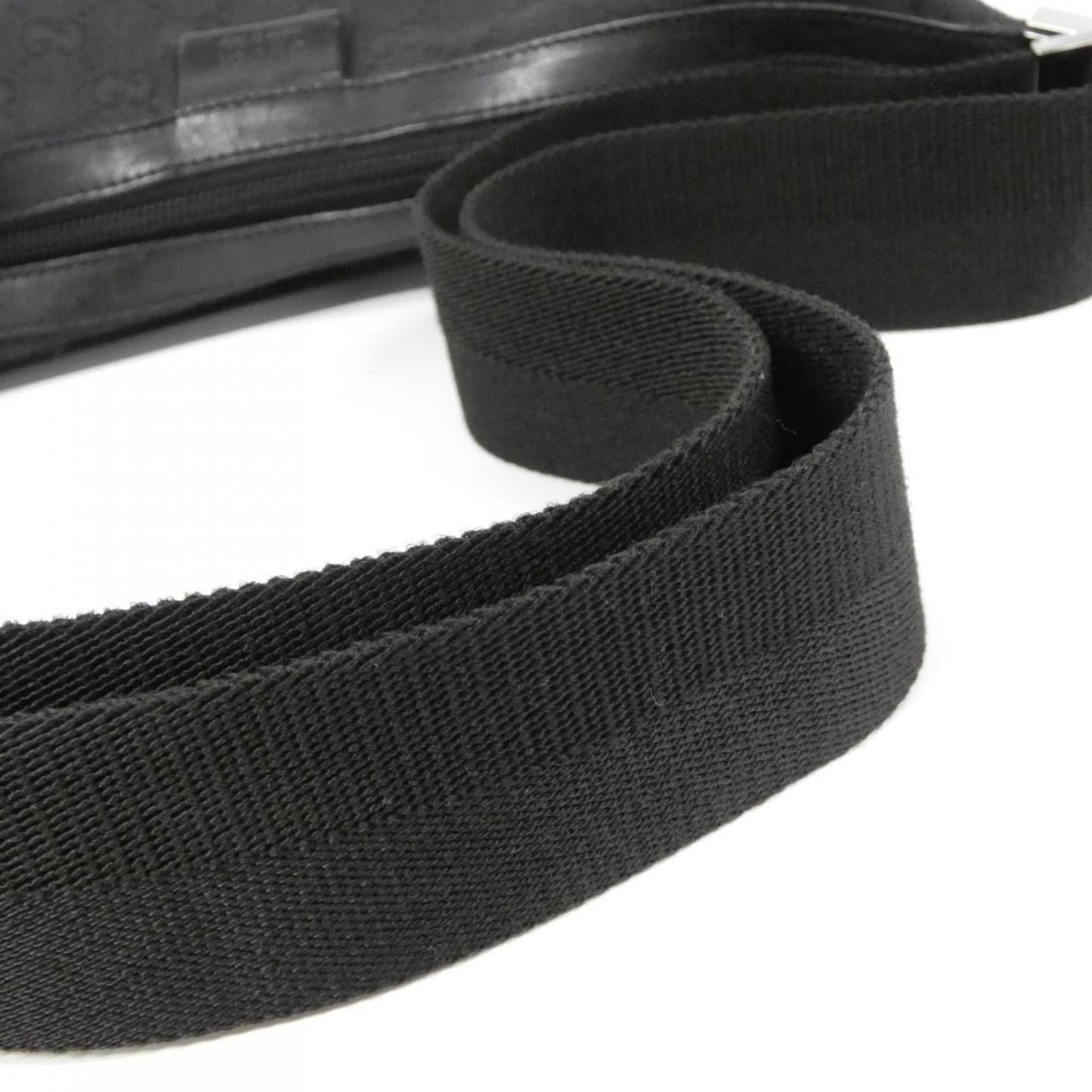 Gucci Gg Canvas Black Gg Canvas Shoulder Bag