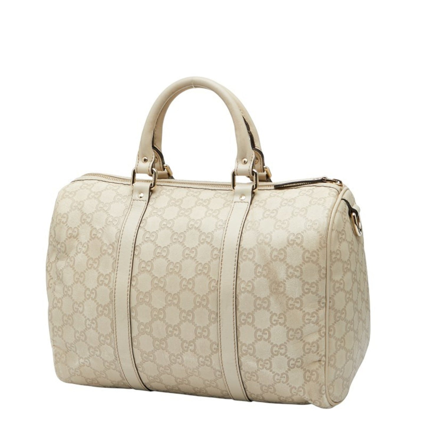 Gucci Ivory Leather Handbag