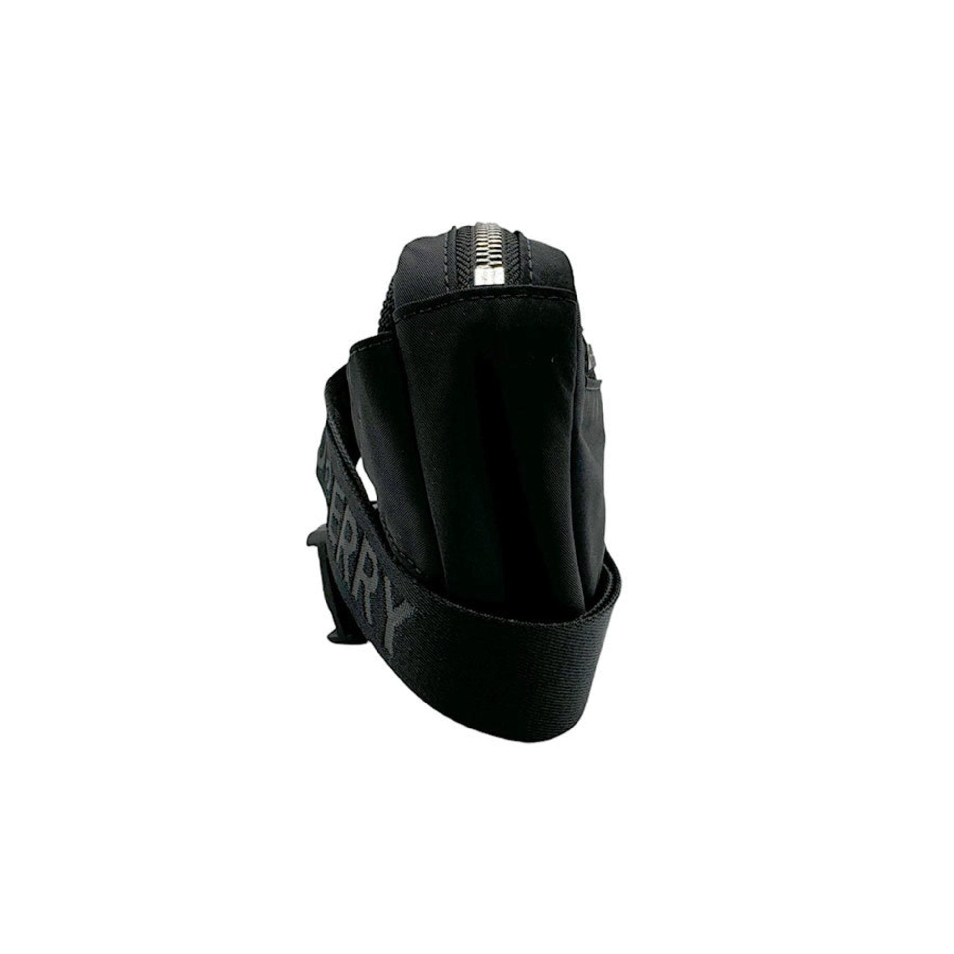 Burberry Fanny Pack Sling Bag Nylon Black Crossbody Bag