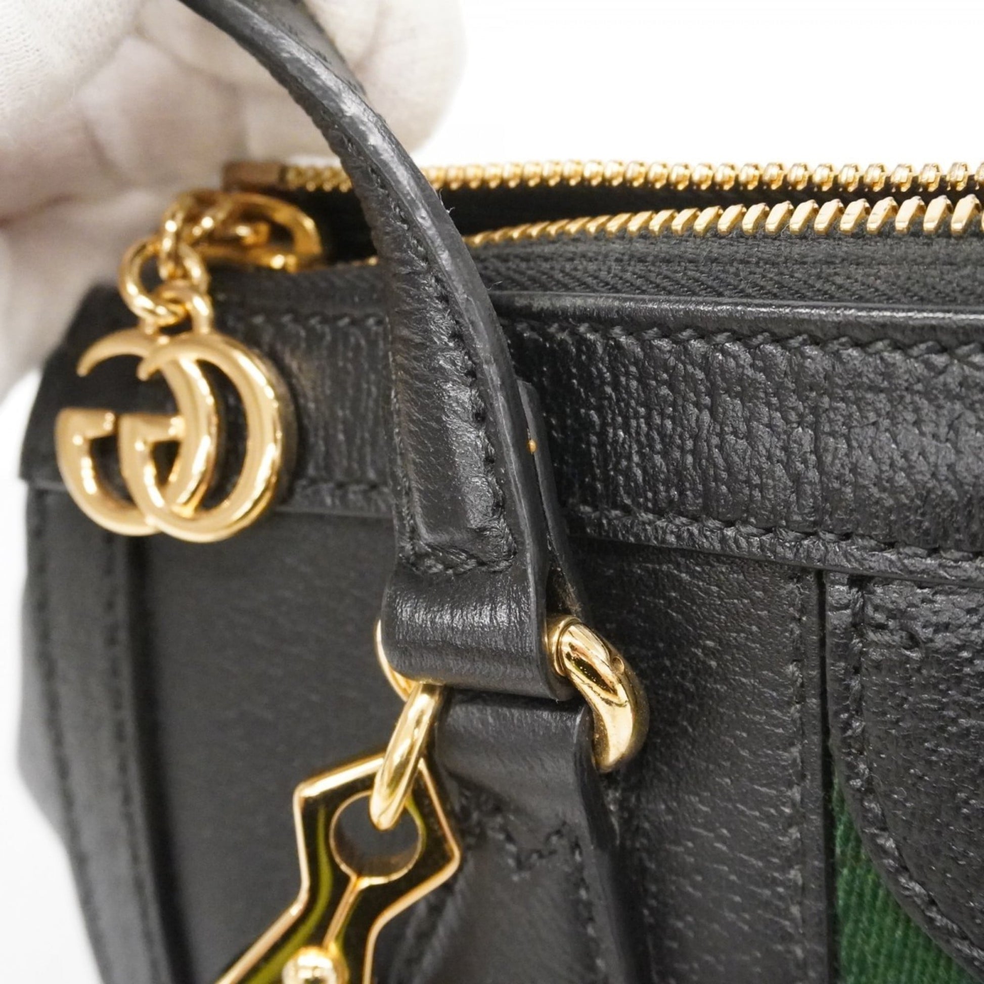 Gucci Black Leather Handbag