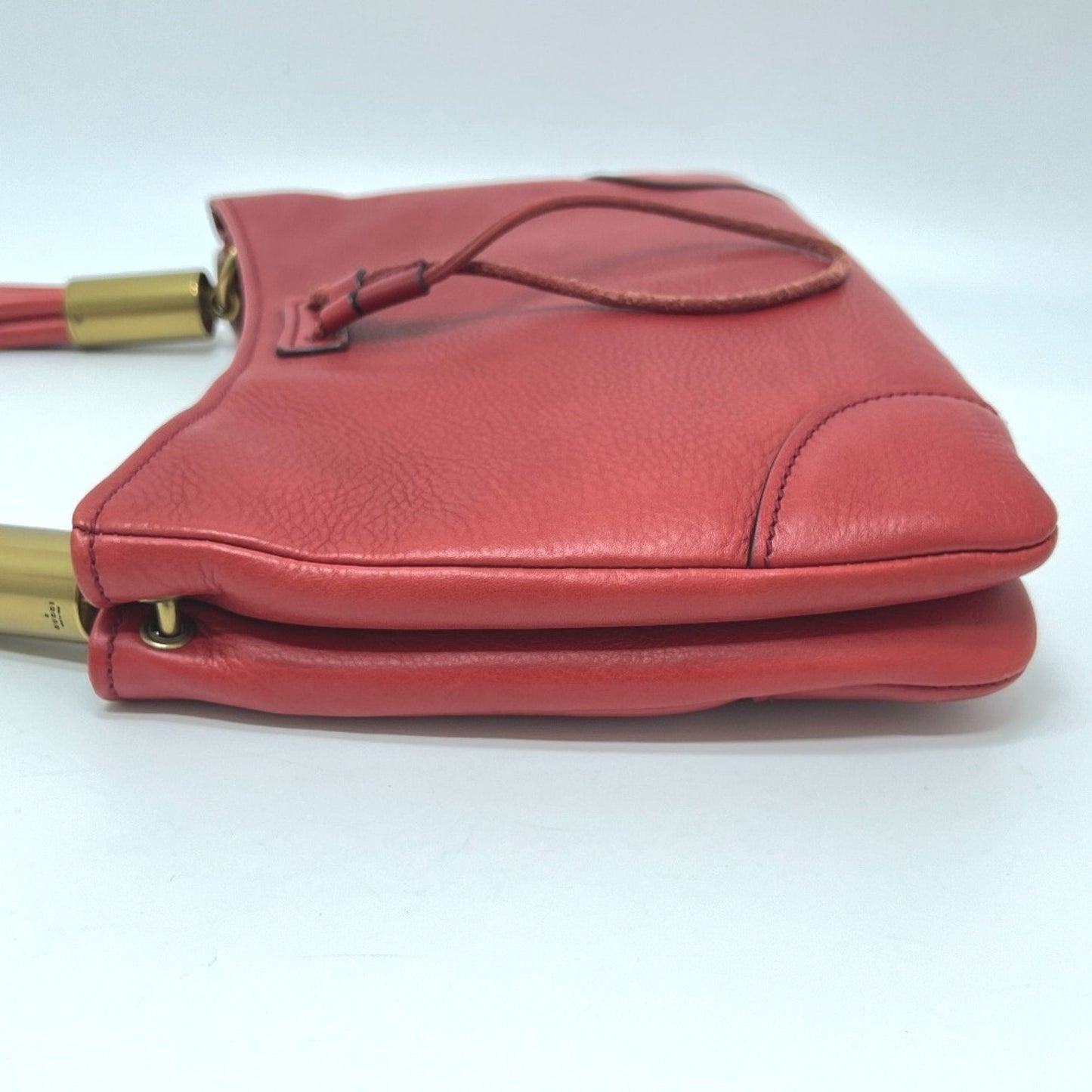 Gucci Red Color Leather Handbag