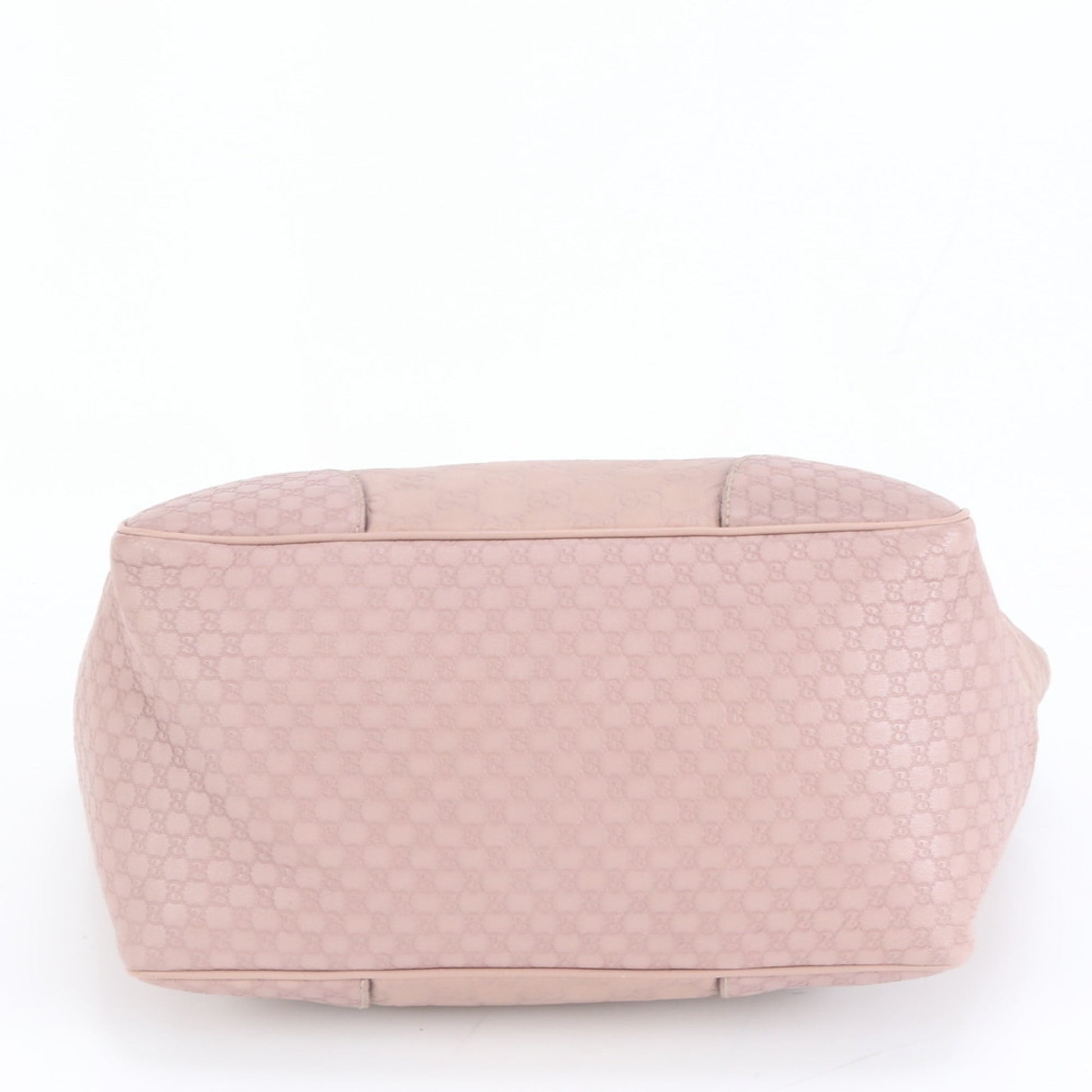 Gucci Pink Leather Tote Bag