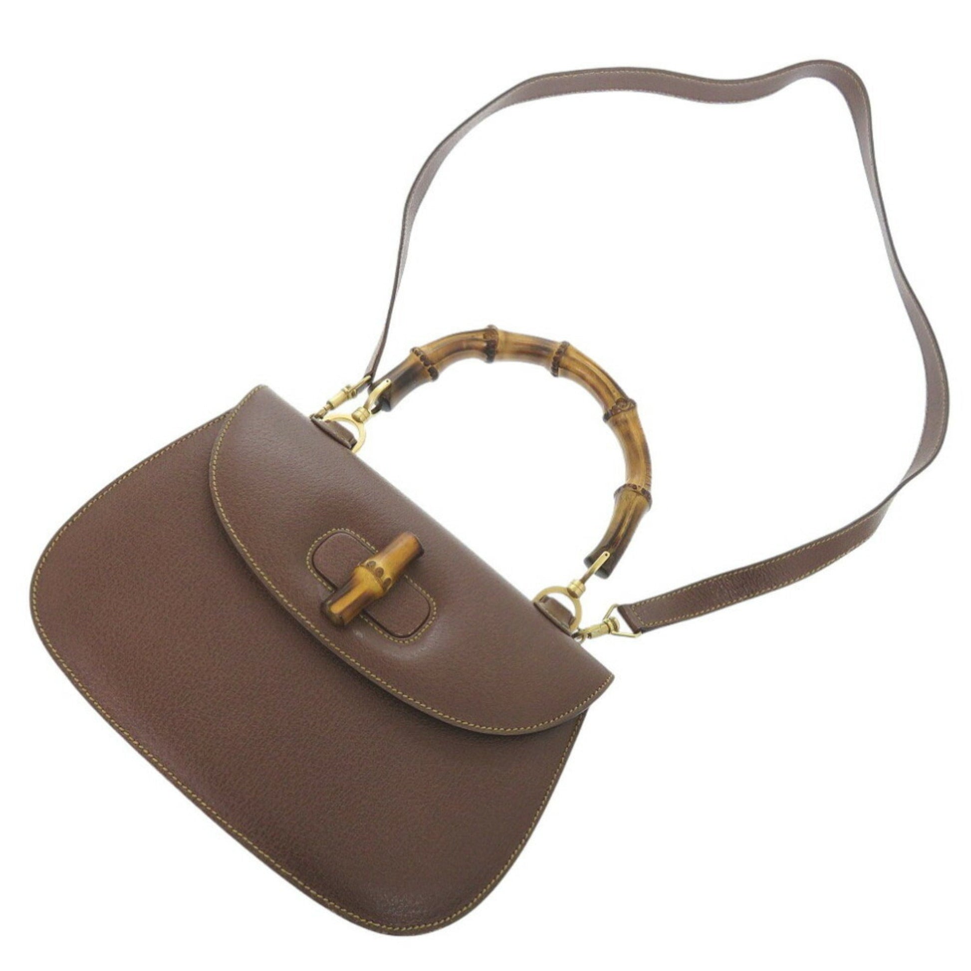 Gucci Brown Leather Handbag