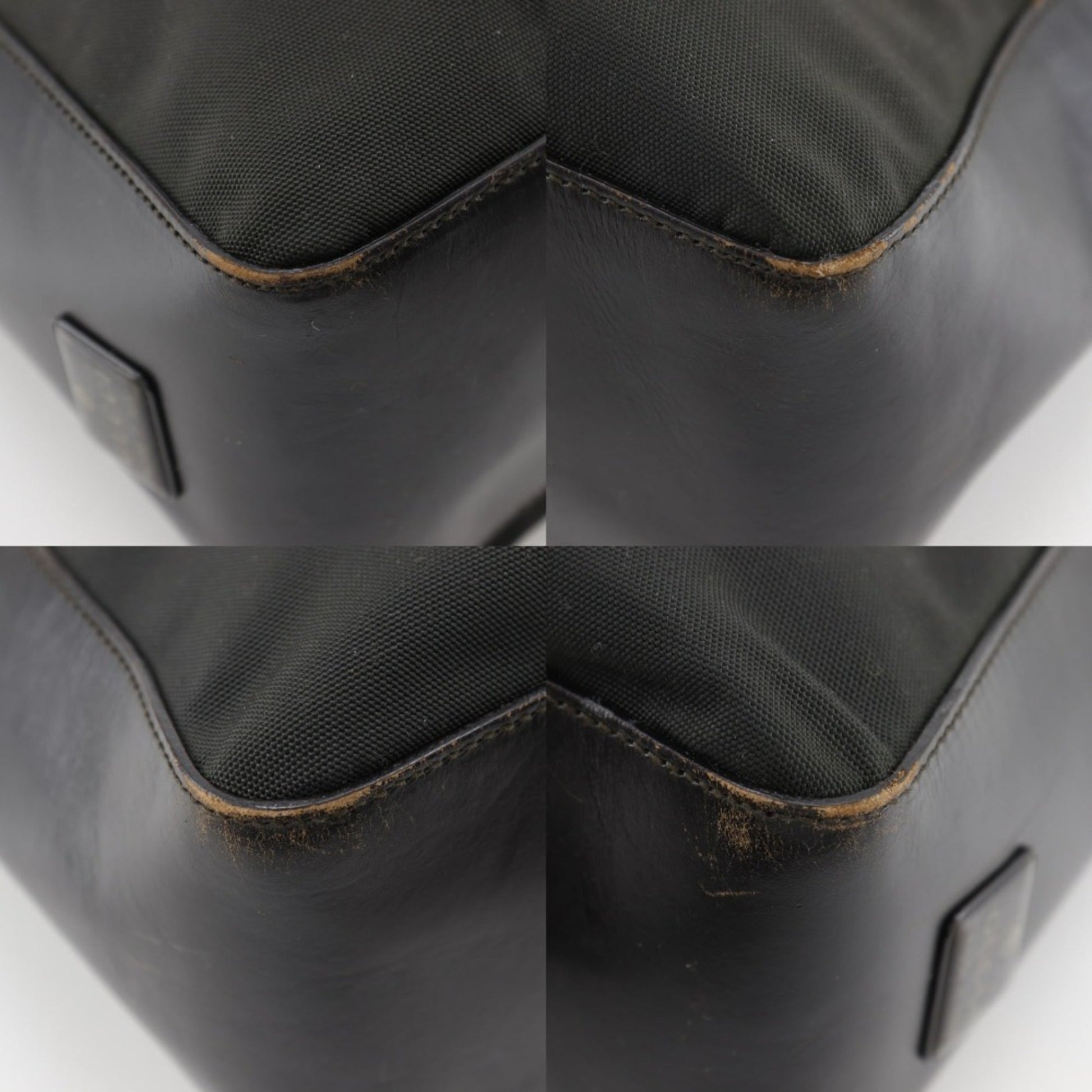 Gucci Black Nylon Canvas Shoulder Bag