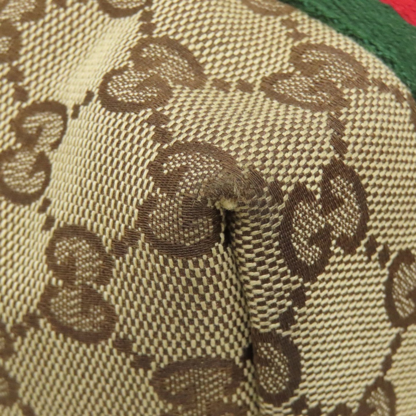Gucci Brown Canvas Tote Bag