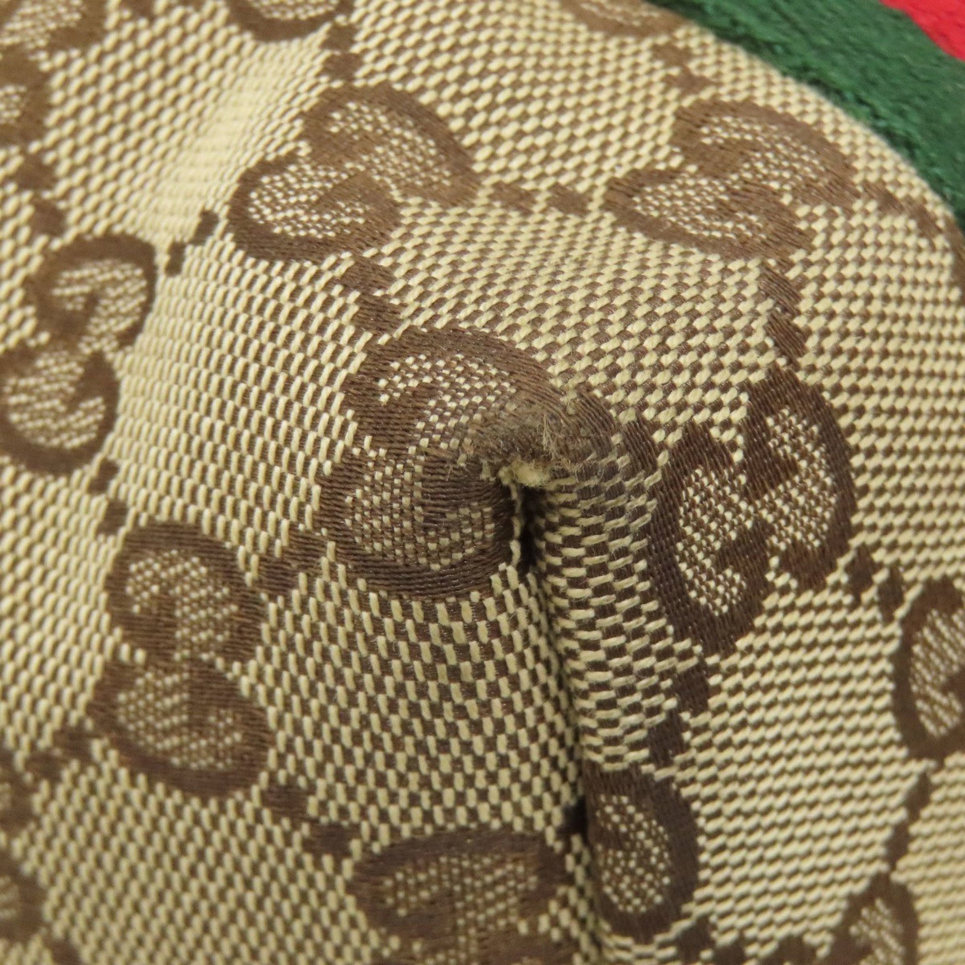 Gucci Brown Canvas Tote Bag