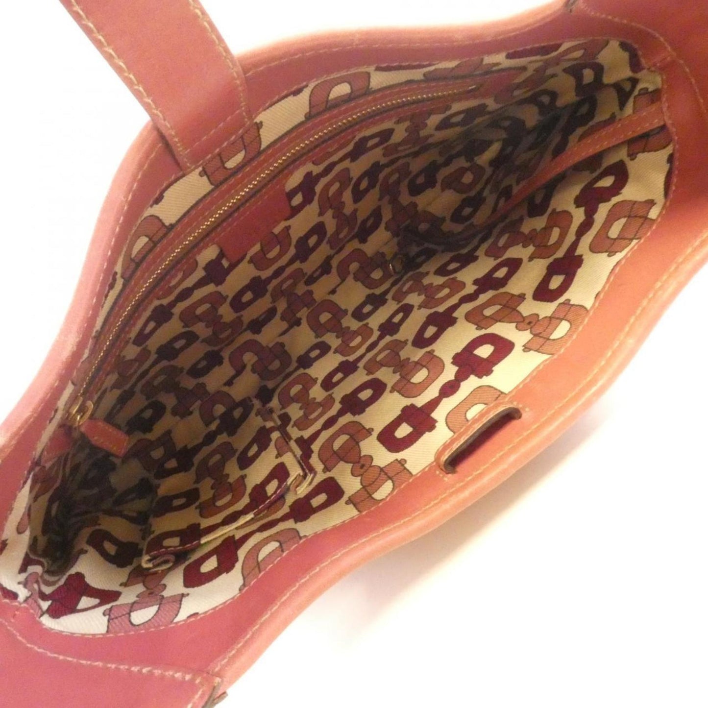 Gucci Pink Leather Shoulder Bag