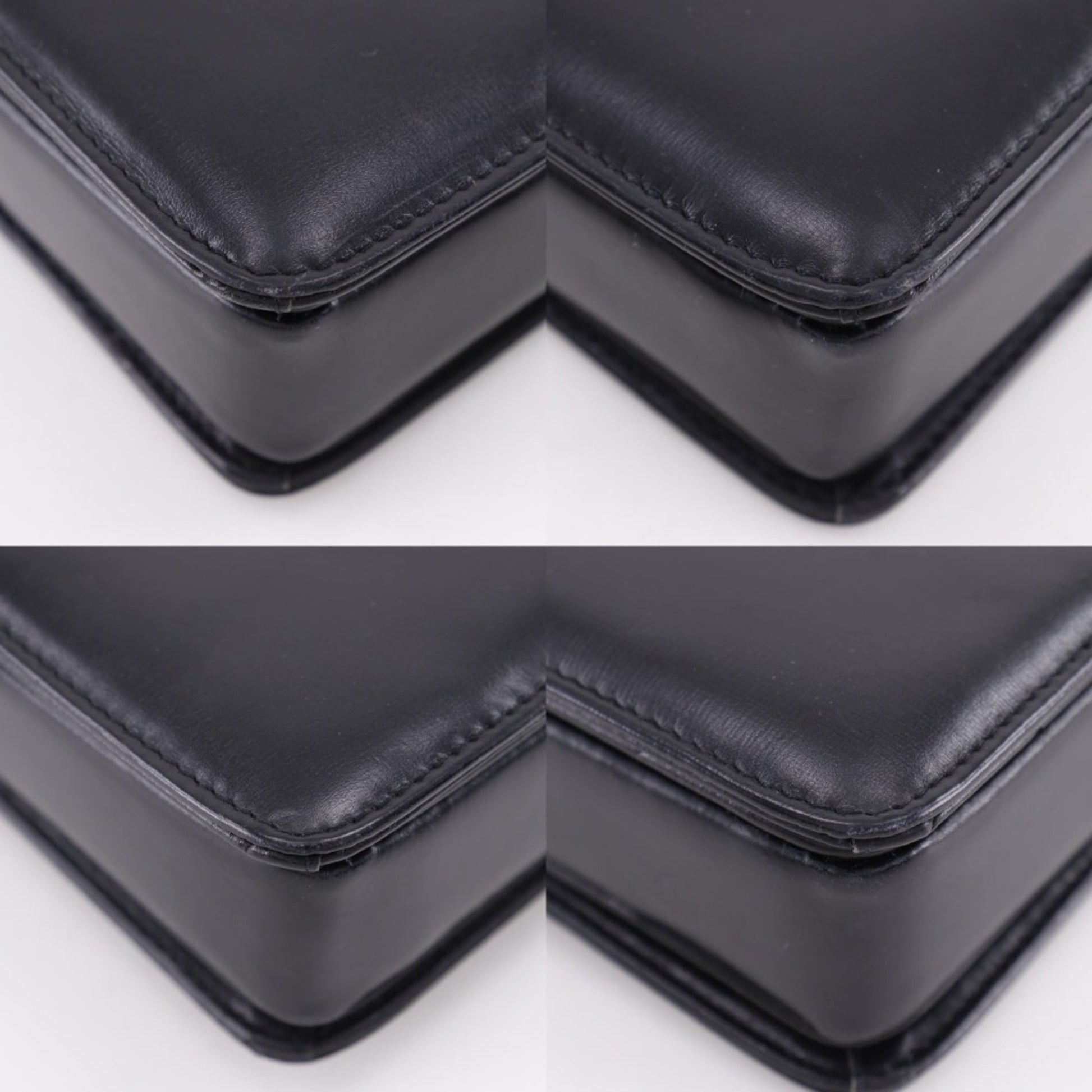 Gucci Black Leather Shoulder Bag