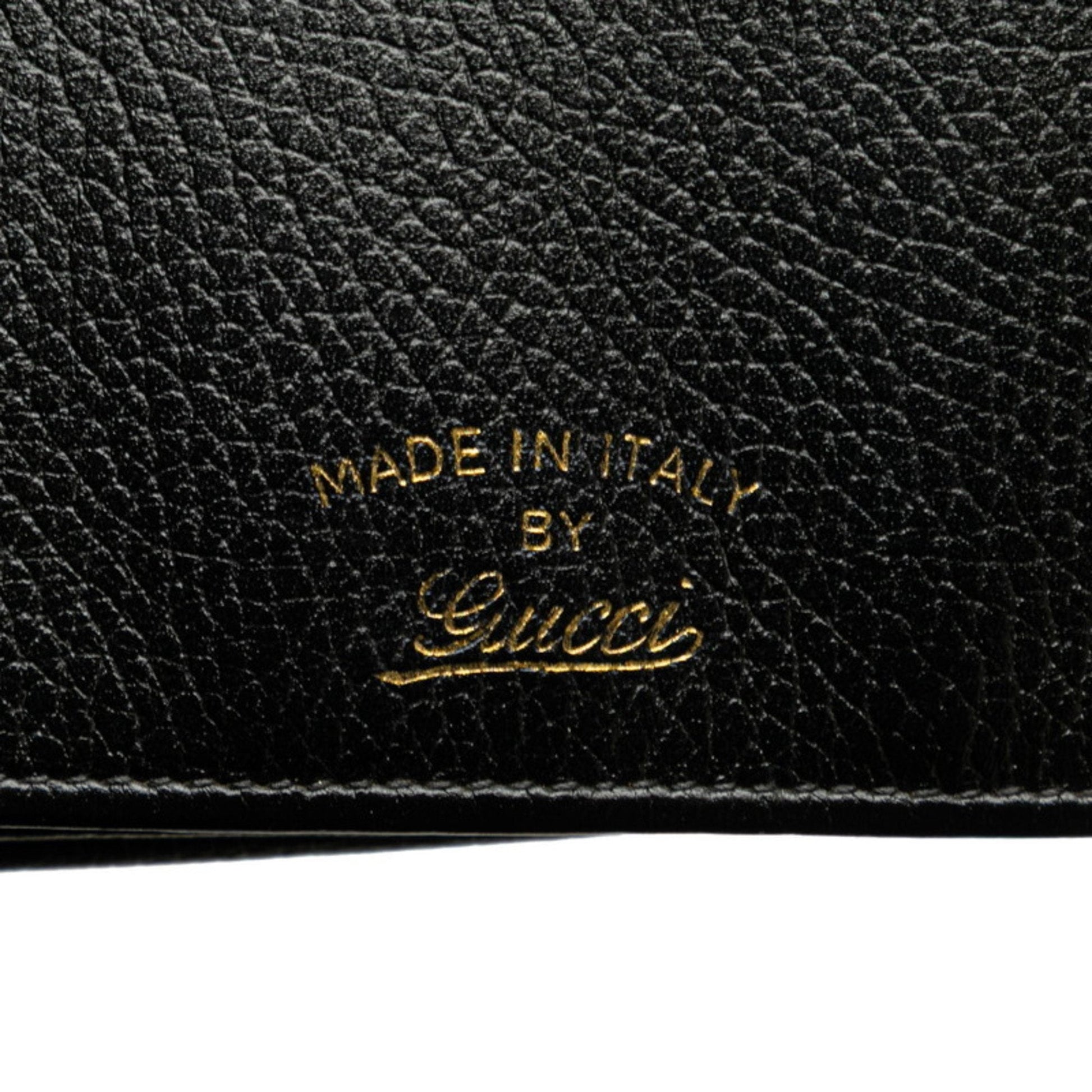 Gucci Black Leather Shoulder Bag