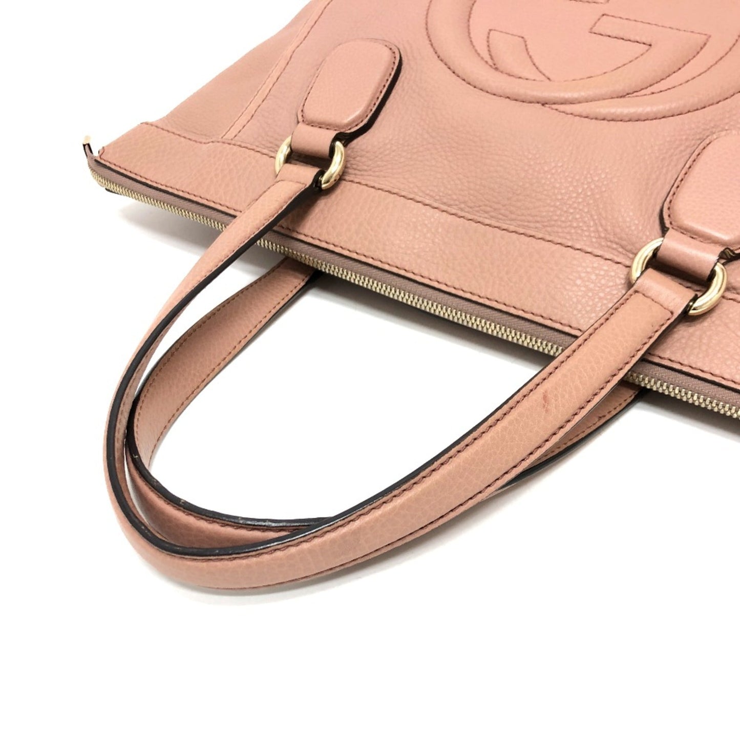 Gucci Beige Leather Handbag