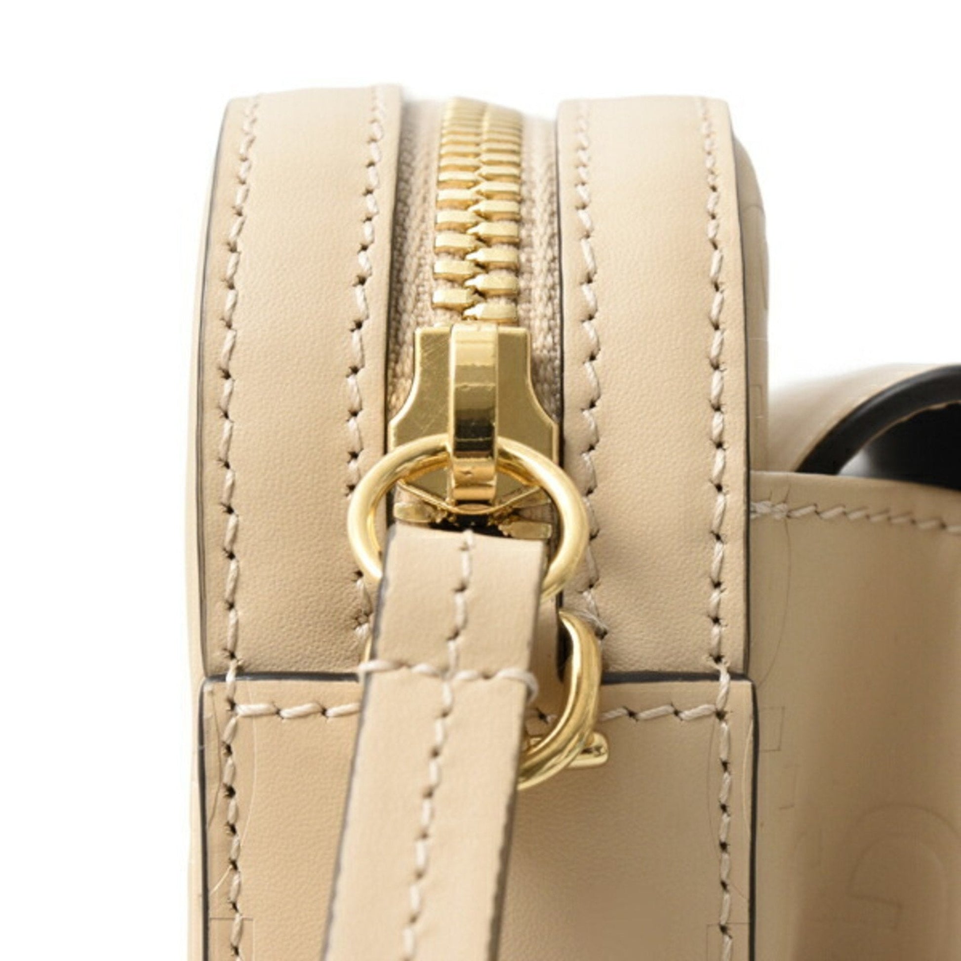 Gucci Beige Leather Shoulder Bag