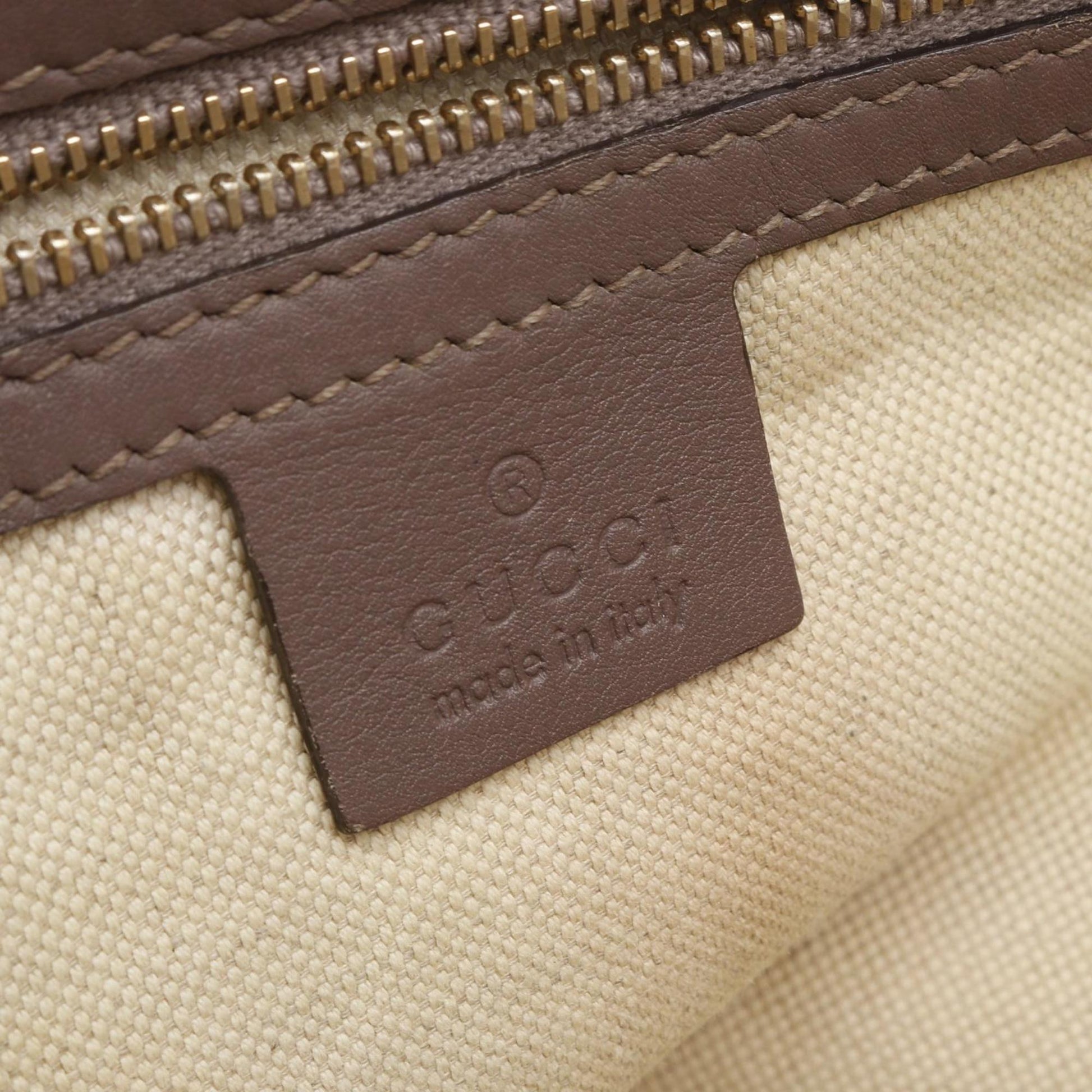 Gucci Pink Leather Tote Bag
