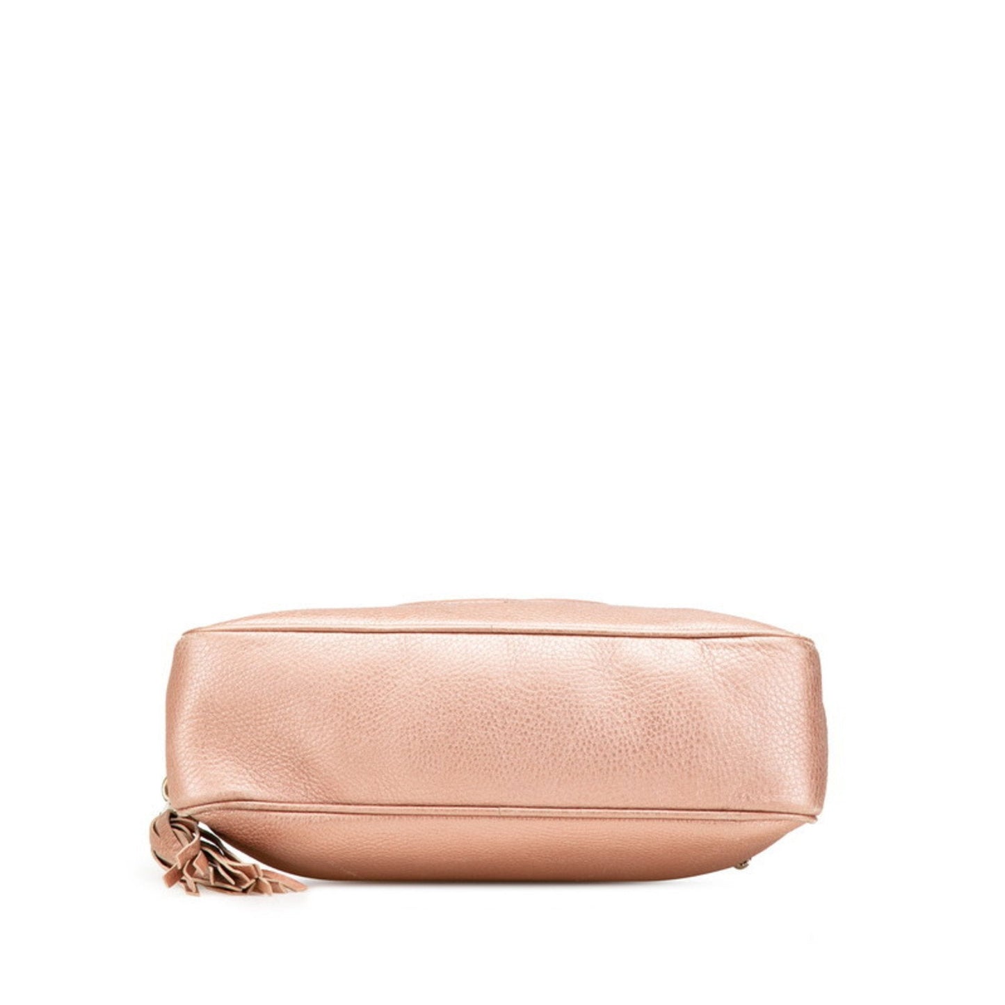 Gucci Gold Pink Leather Shoulder Bag