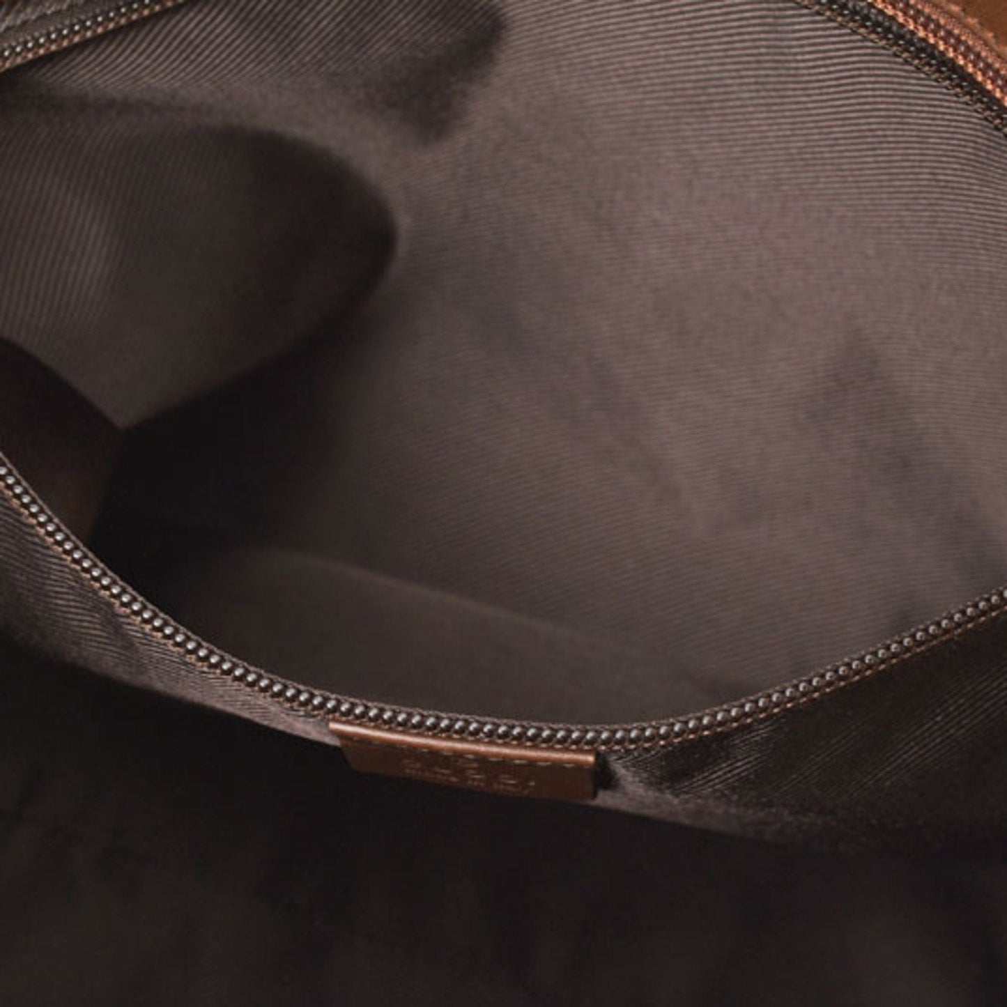 Gucci Brown Gg Beige Gg Canvas Tote Bag