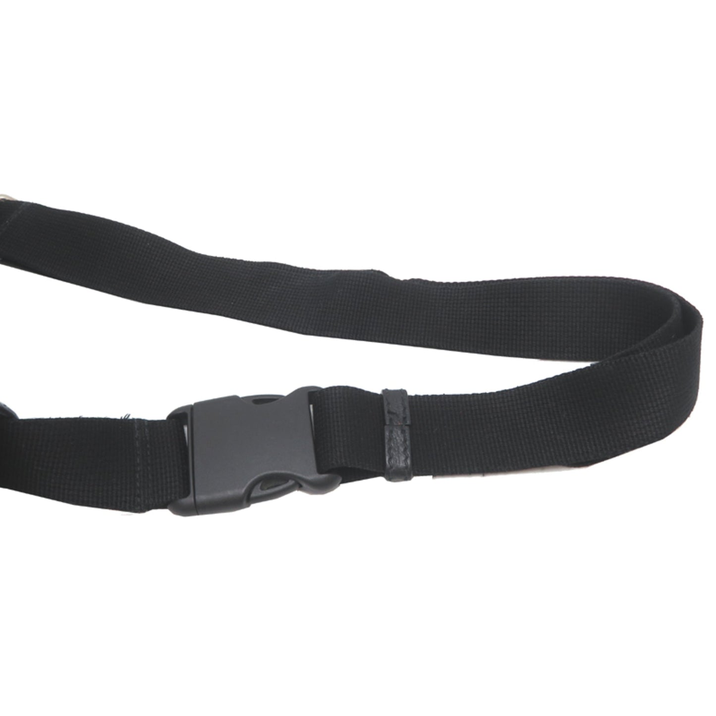 Gucci Black Nylon Leather Fanny Pack