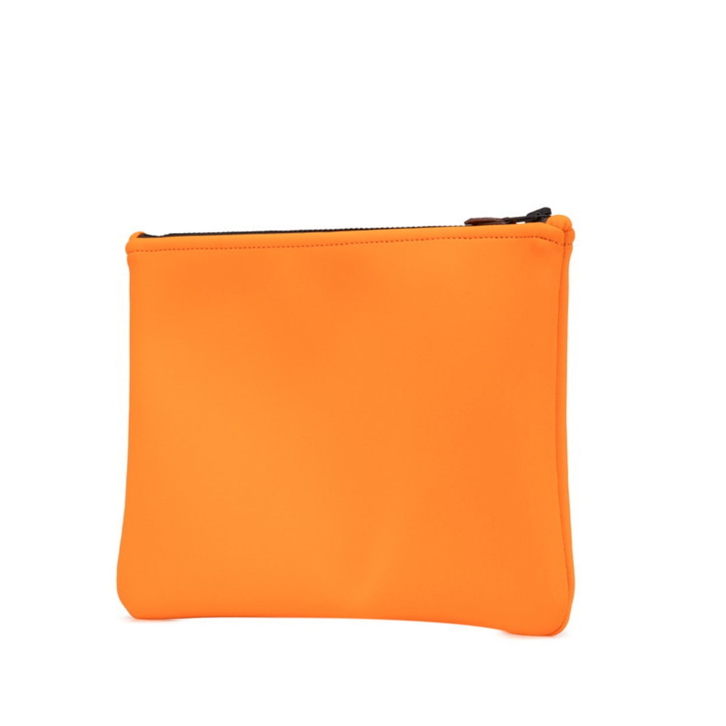 Hermes Polyamide Clutch Bag Pouch Orange
