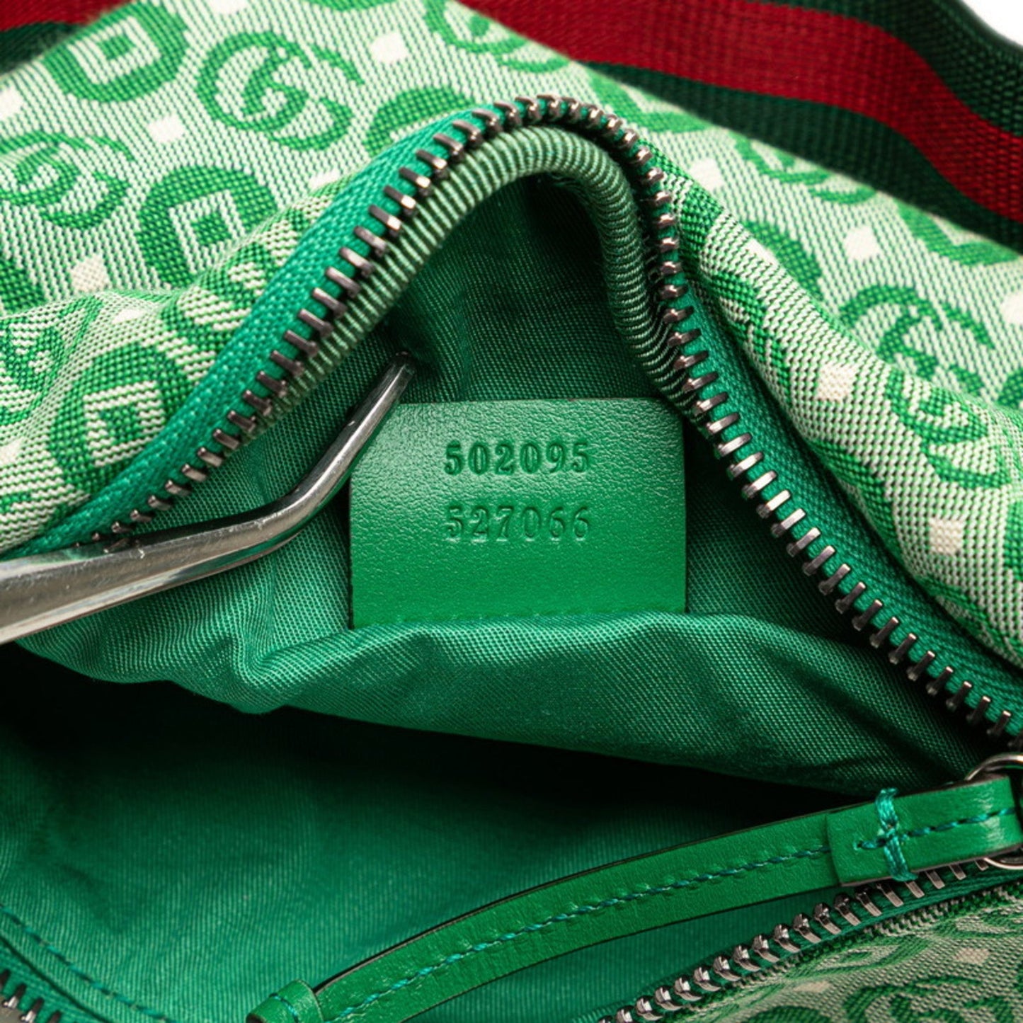 Gucci Green Canvas Fanny Pack