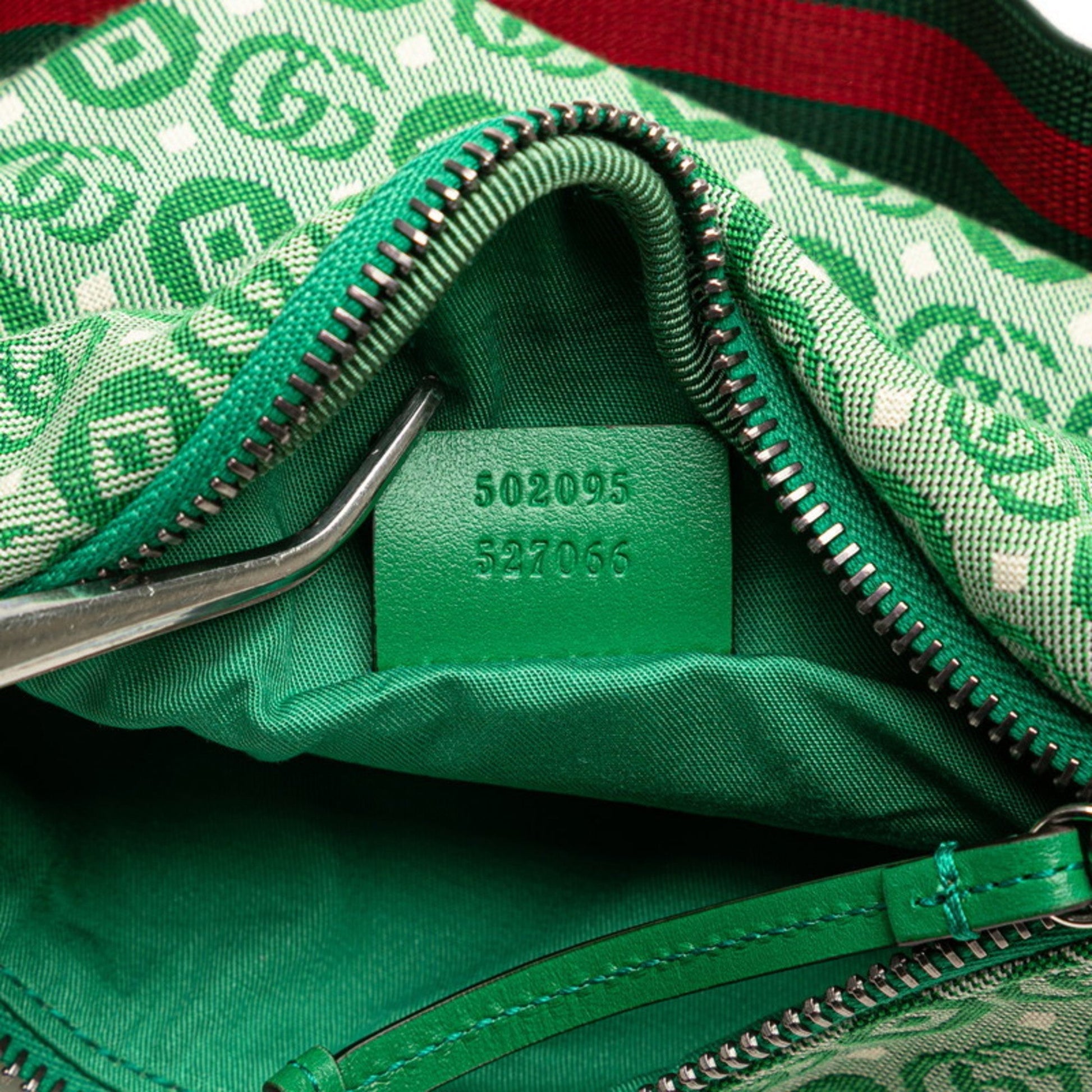 Gucci Green Canvas Fanny Pack
