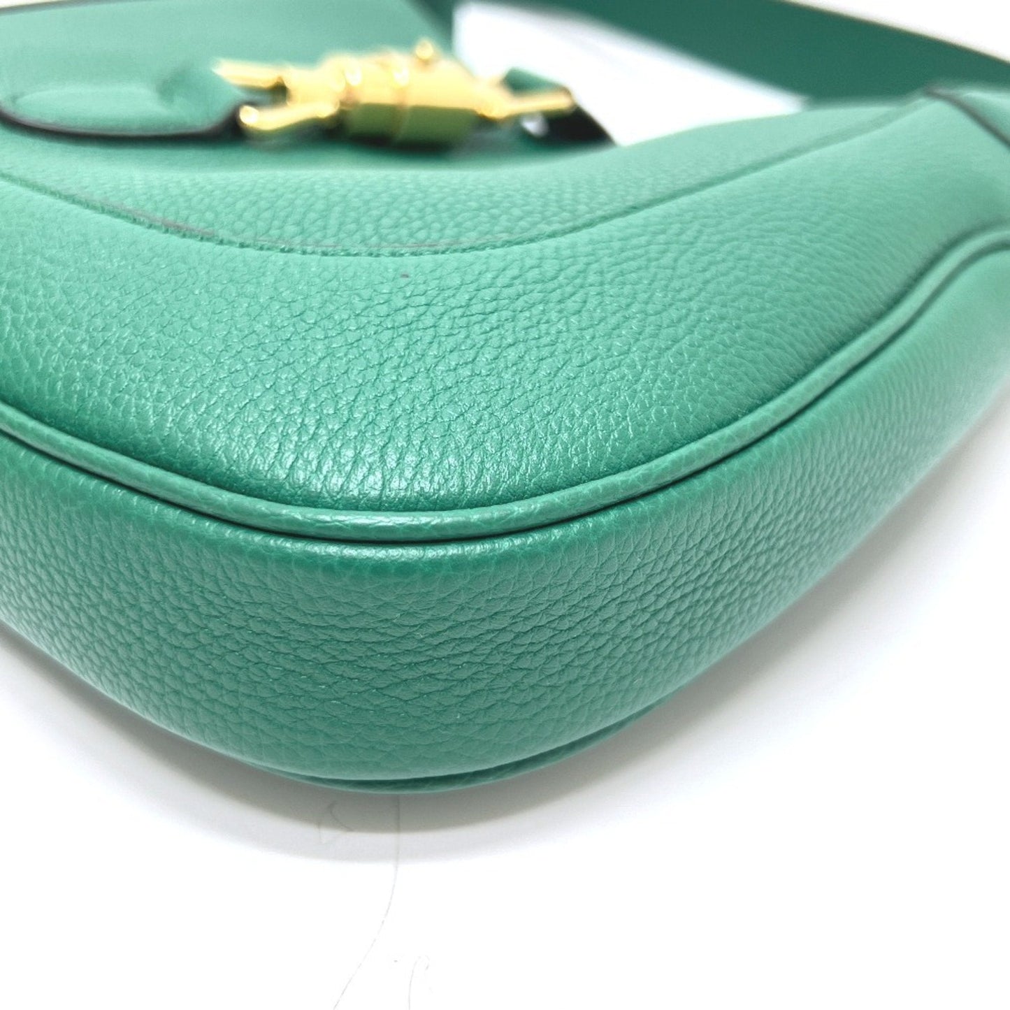 Gucci Green Leather Shoulder Bag