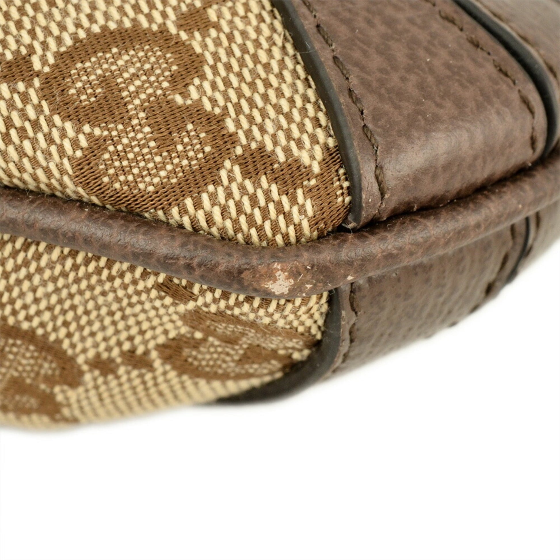 Gucci Beige Gg Canvas Handbag