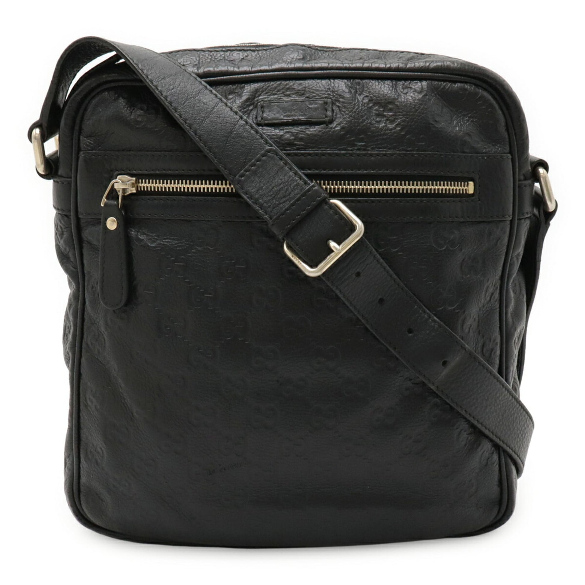 Gucci Black Leather Shoulder Bag