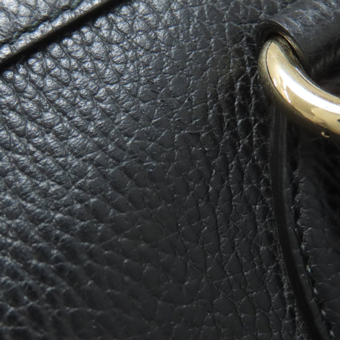 Gucci Black Leather Handbag