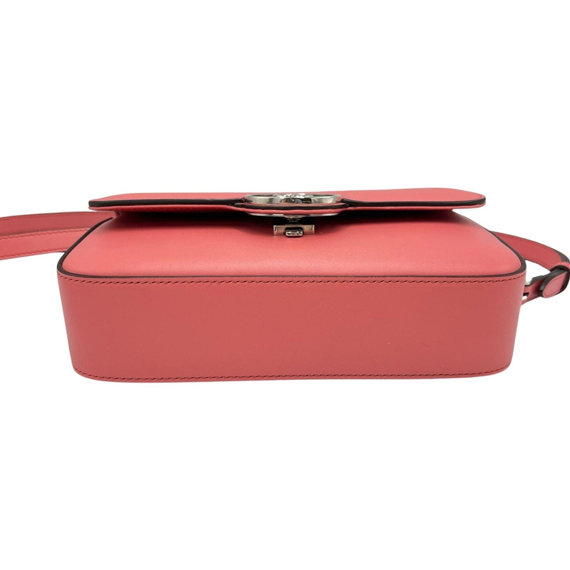Gucci Pink Leather Shoulder Bag