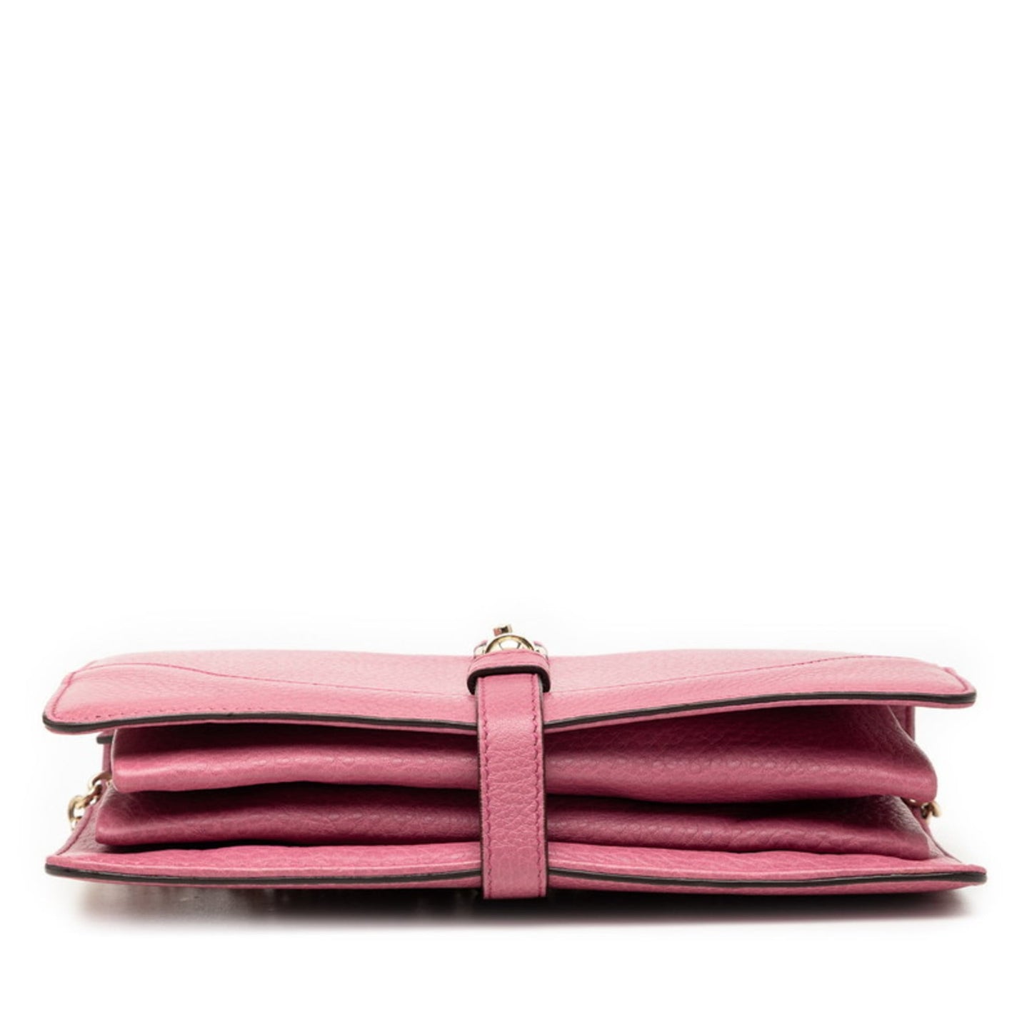 Gucci Pink Leather Shoulder Bag