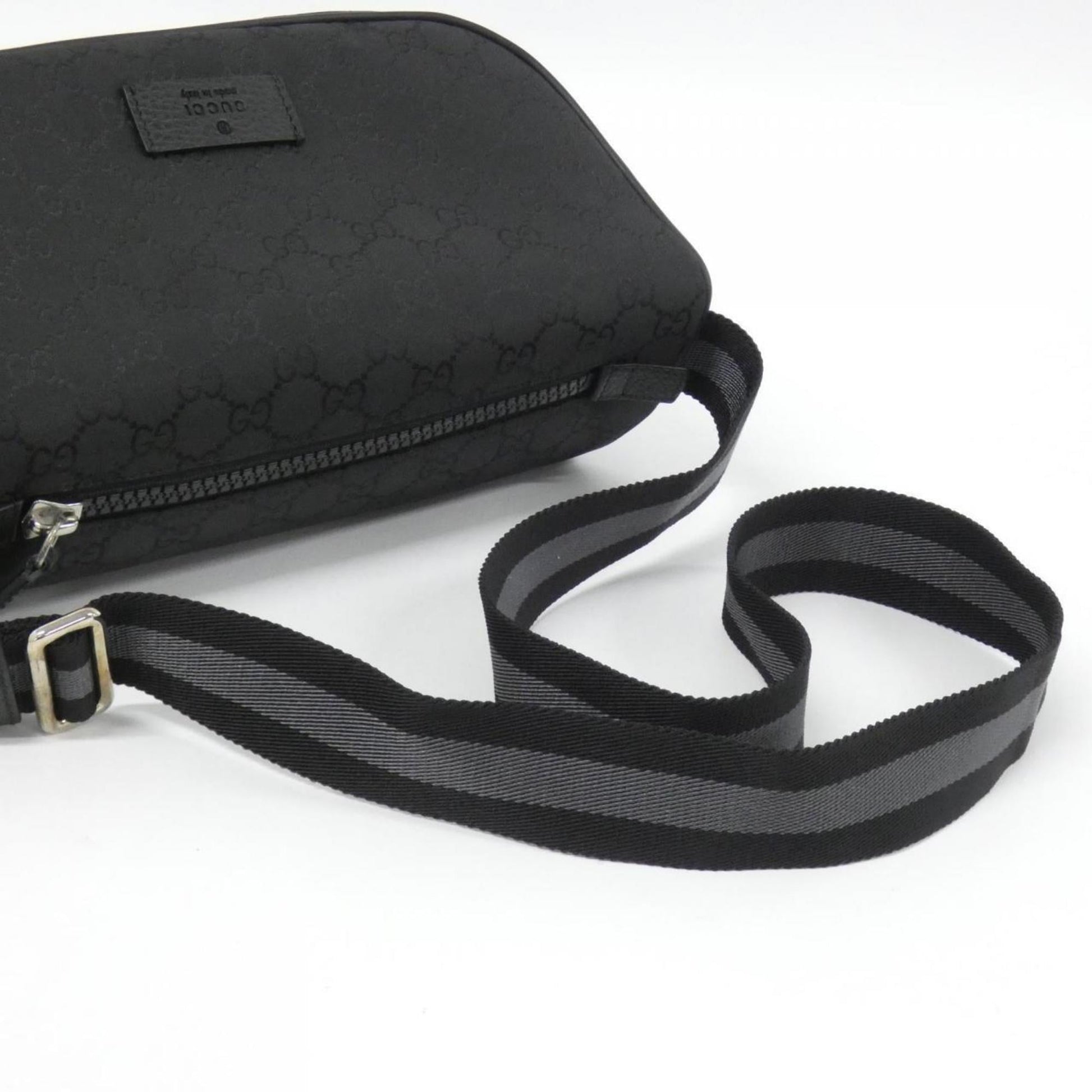 Gucci Guccissima Black Shoulder Bag