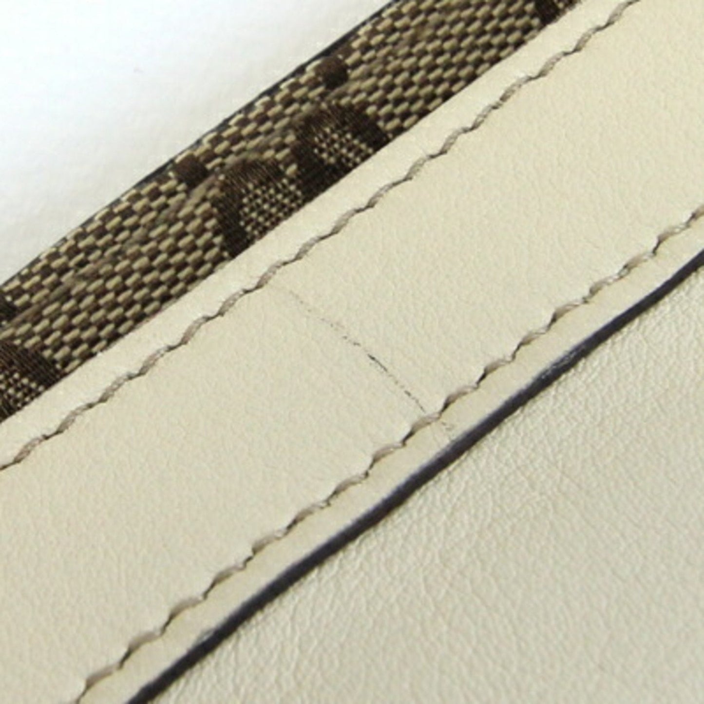 Gucci Abbey Ivory Leather Tote Bag