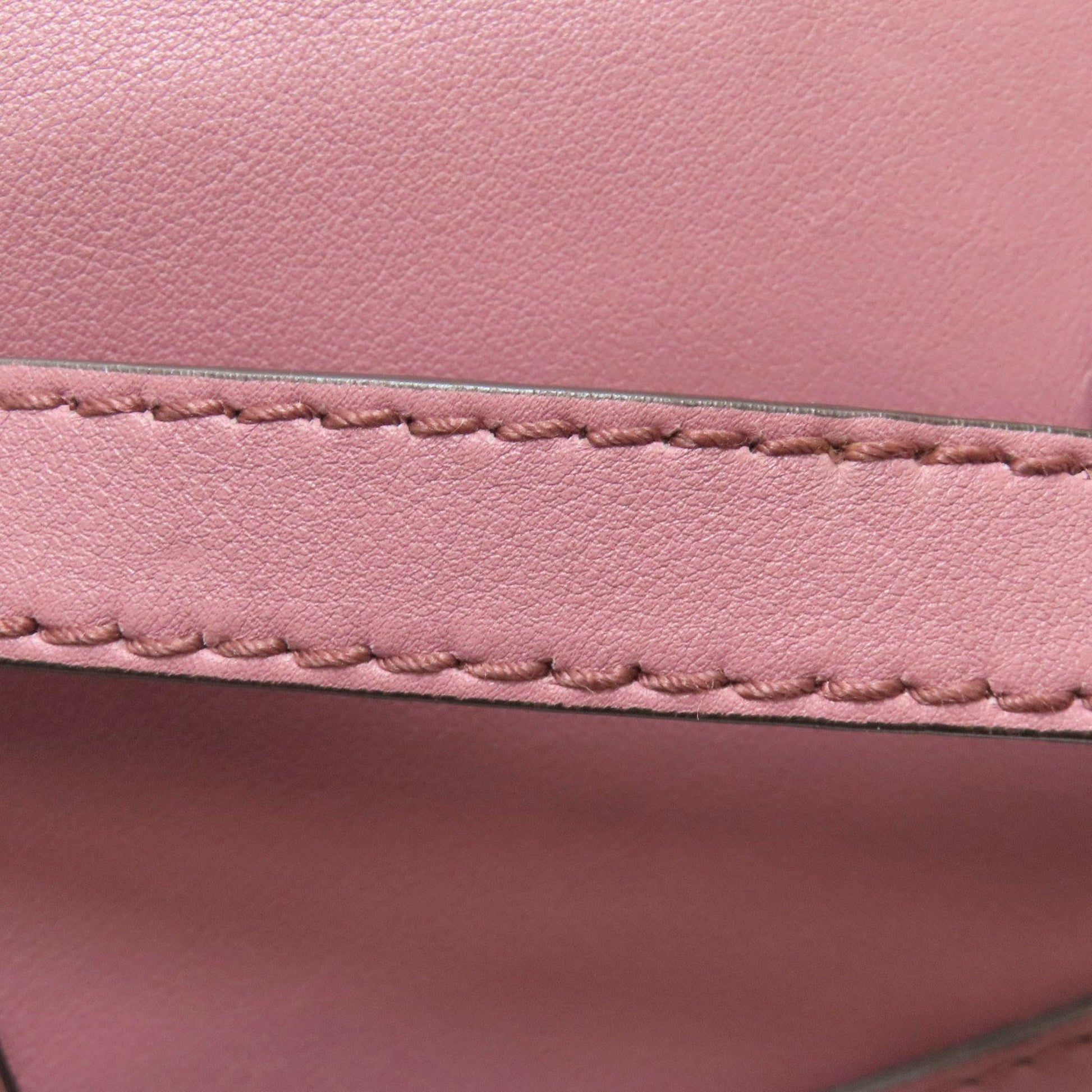 Gucci Pink Leather Shoulder Bag
