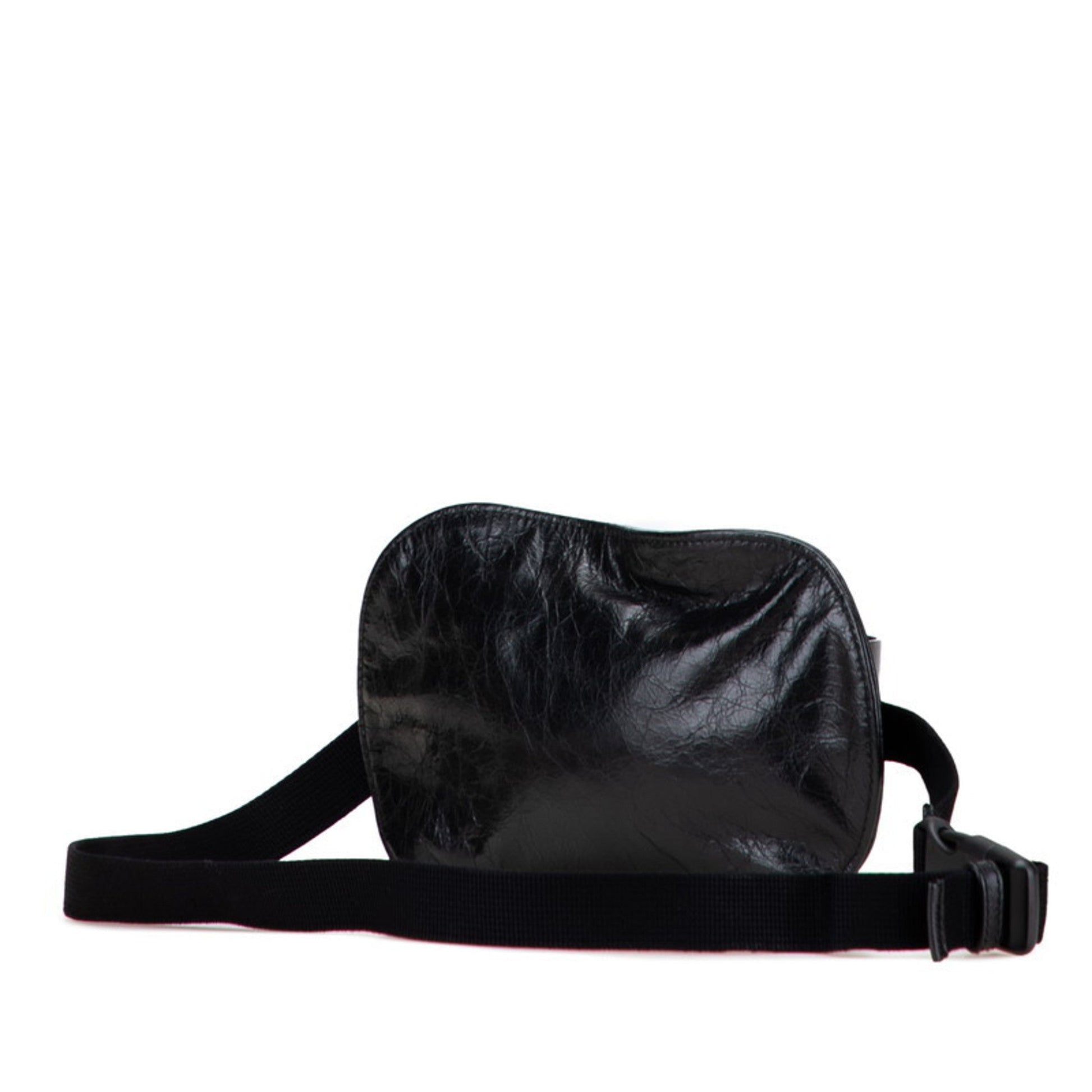 Gucci Black Leather Fanny Pack