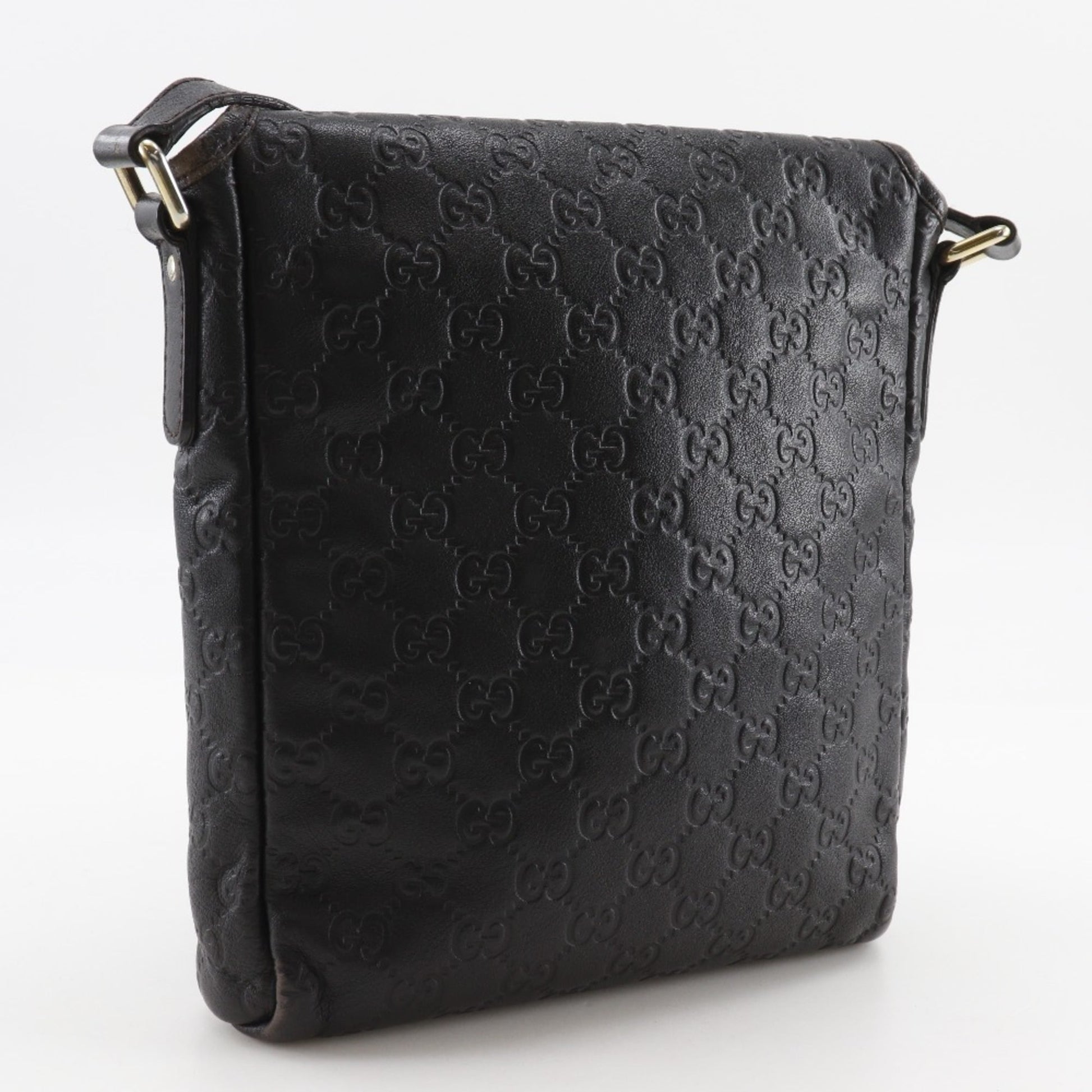 Gucci Brown Leather Shoulder Bag