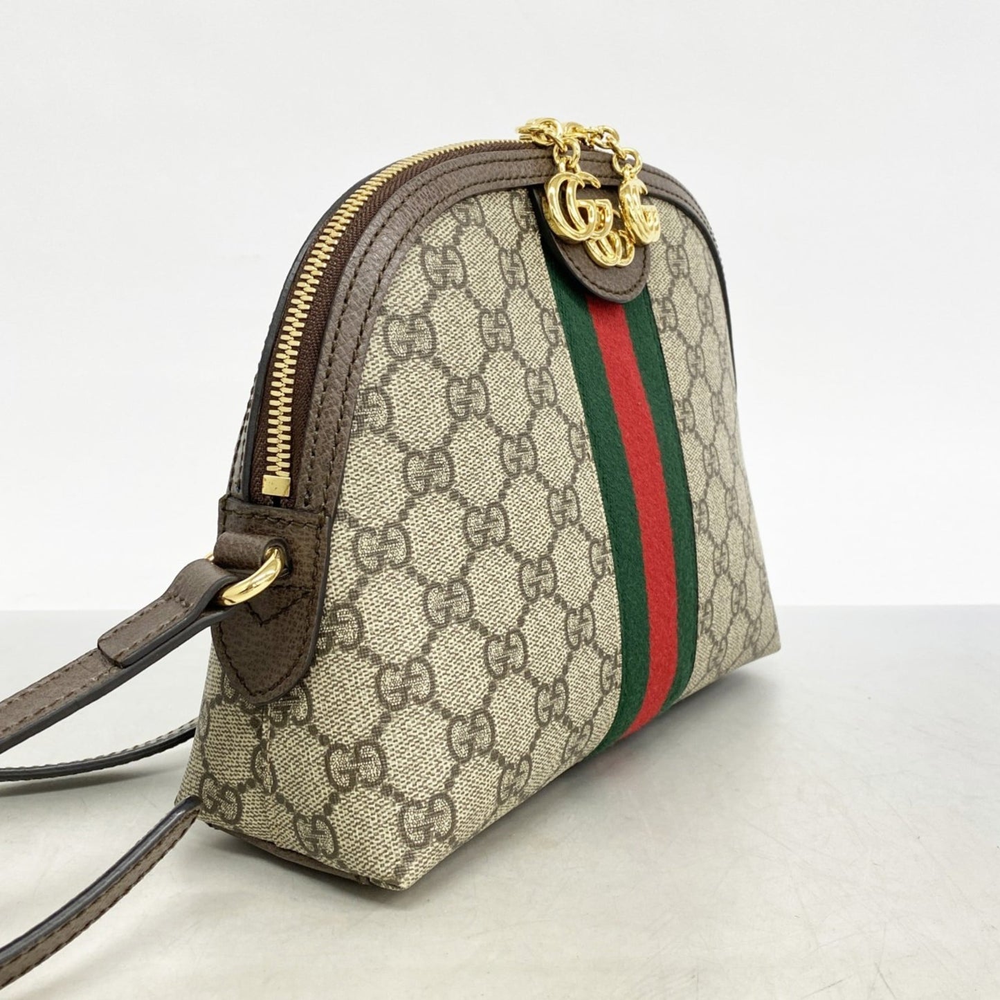 Gucci Brown Pvc Shoulder Bag